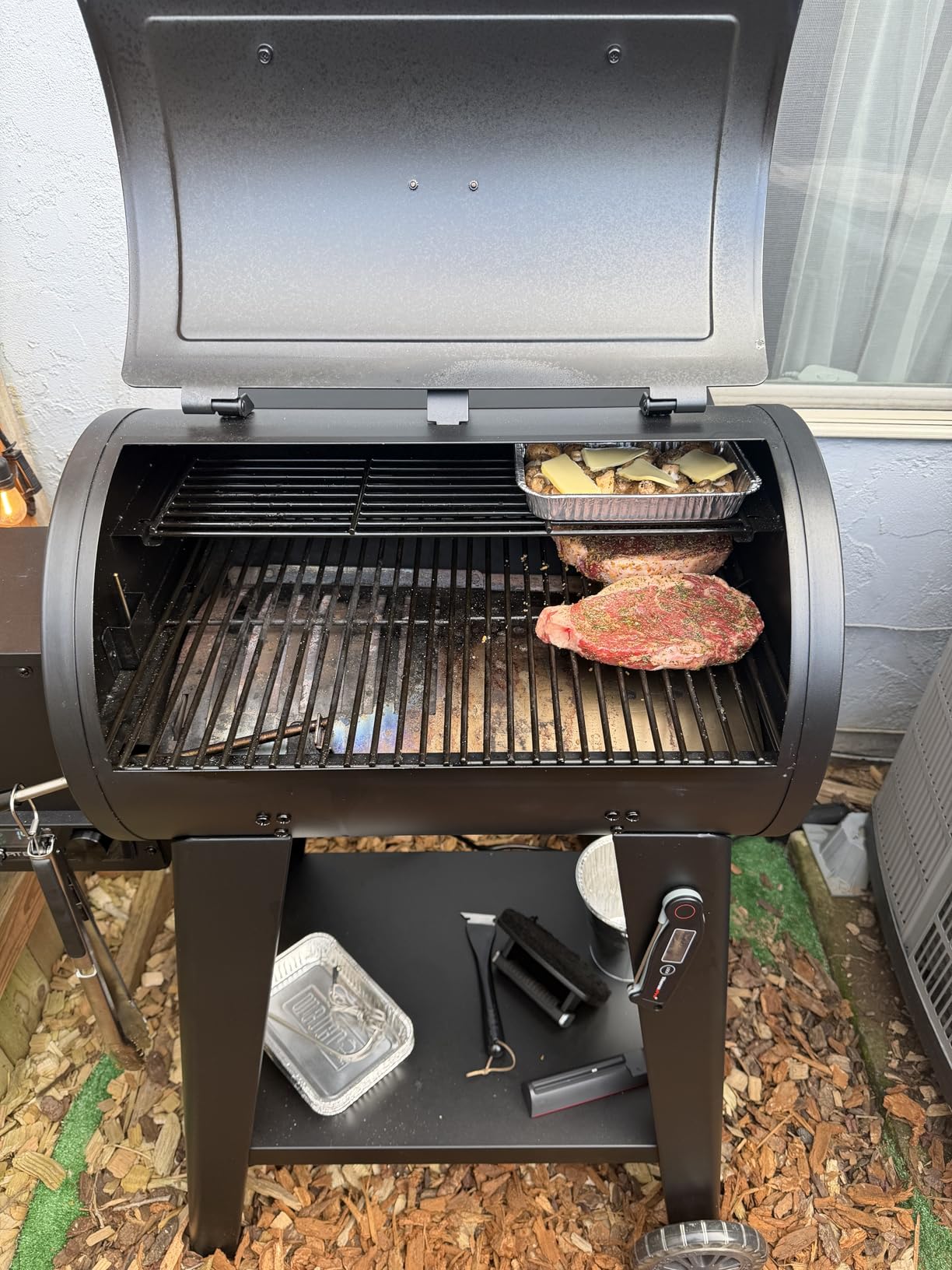 Pit Boss 700FB2 Pellet Grill - Matte Black - PB700FB2 customer photo 2