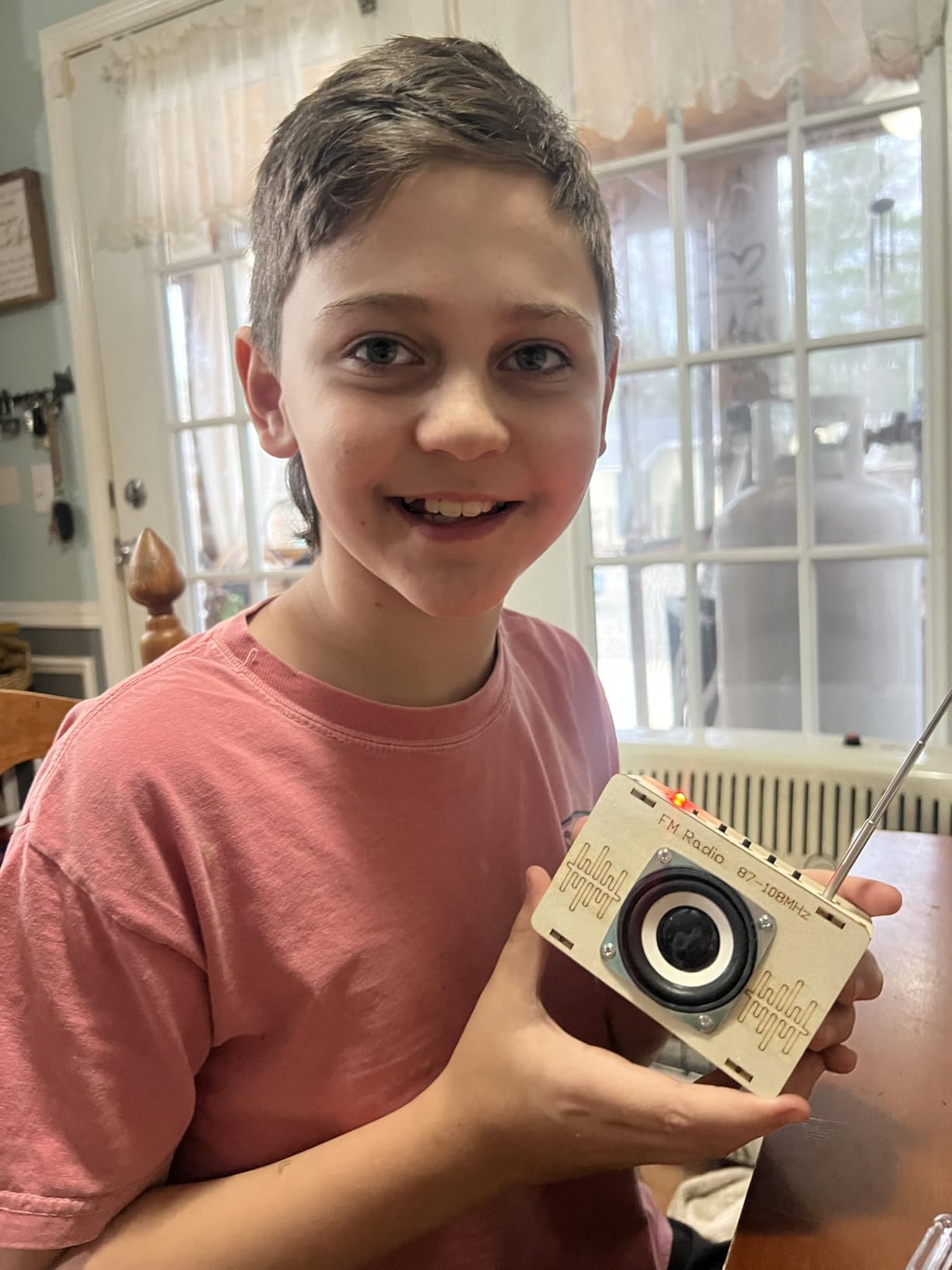 Poraxy Science Kits for Kids Age 8-12 12-14, STEM Kits 8-10, Build Your Own FM Radio Kit, Electronic DIY Experiment Engineering Building Project, Toys Gifts for Teen Boys Girls 9 11 13 15 16+ customer photo 2