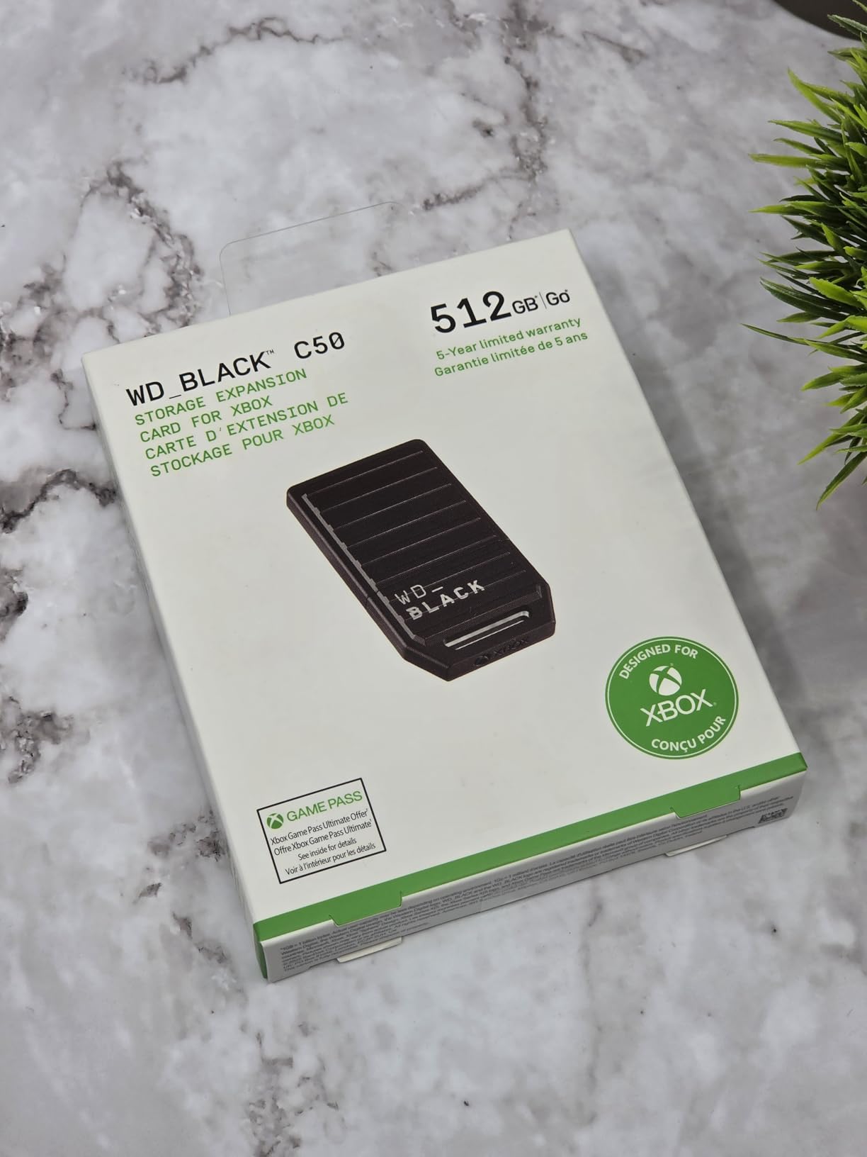 WD_Black 2TB C50 Storage Expansion Card, Officially Licensed for Xbox – Quick Resume, Plug & Play, NVMe SSD Expansion for Xbox Series X|S Gaming Consoles - WDBMPH0020BNC-WCSN customer photo 2