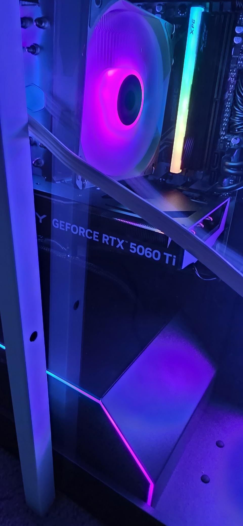CyberPowerPC Gaming PC, AMD Ryzen 7 8700F, GeForce RTX 5060 Ti 8GB | Gamer Master, 16GB DDR5, 1TB PCIe 4.0 SSD, WiFi Ready & Windows 11 Home (GMA2900A3) customer photo 1
