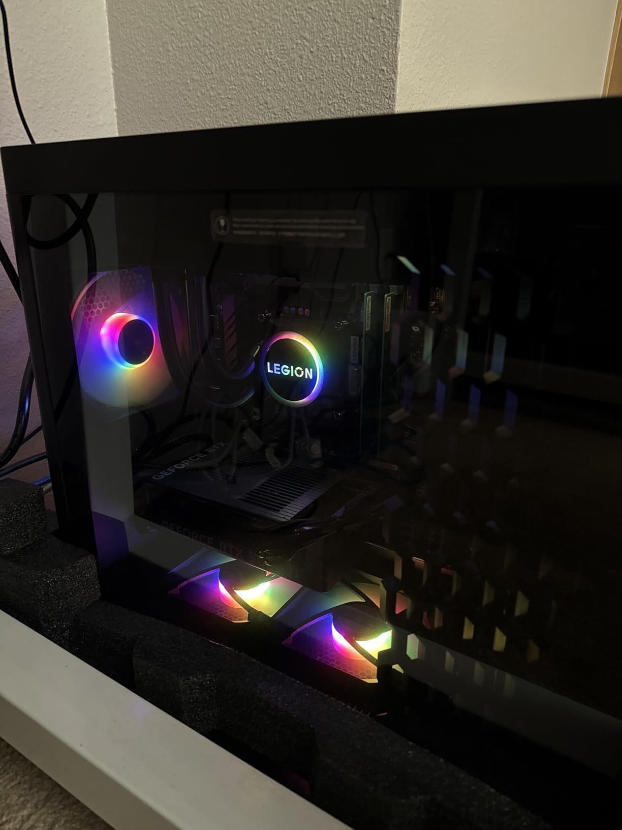Lenovo Legion Tower 5i - AI-Powered Gaming PC - Intel Core Ultra 7 265F Processor - NVIDIA GeForce RTX 5060 Ti Graphics - 16 GB Memory - 1 TB Storage customer photo 1