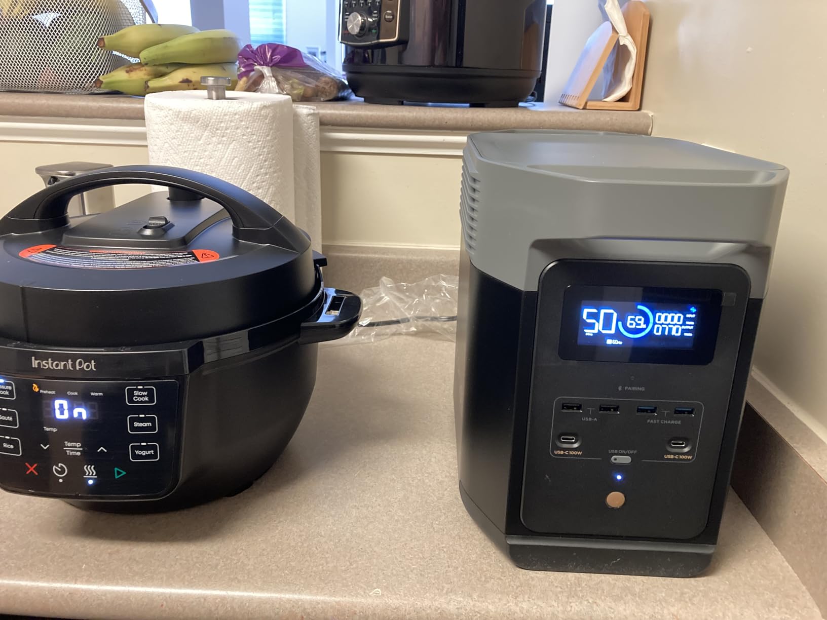 Instant Pot 4QT RIO Mini 7-in-1 Multi-Cooker, Pressure Cooker, Slow cook, Saute, Steam, Rice Maker, Yogurt, & Warmer, Black, 4 Quarts customer photo 2