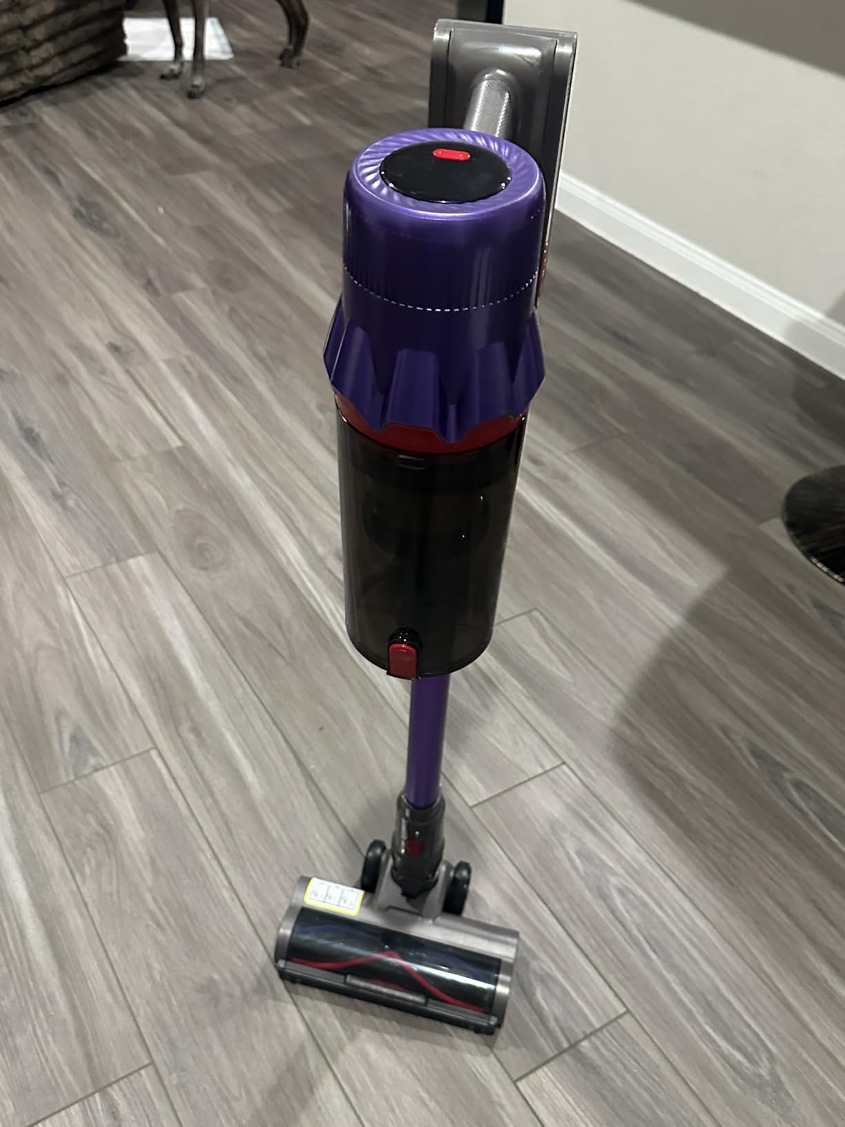 Cordless Vacuum Cleaner for Home - Powerful Stick Vacuum with HEPA Filter, 55-Min Runtime, LED Light, Anti-Tangle Brush, Detachable Battery, Lightweight Vacuum for Pet Hair, Carpets & Hard Floors customer photo 1
