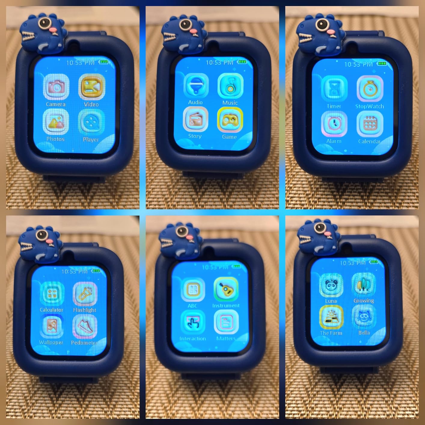 Smart Watch for Kids, Kids Digital Watch Boys, Preschool Toddler Boy Toys Birthday Gift for Boy 3 4 5 6 7 8 9 10 11 12 Years Old customer photo 2