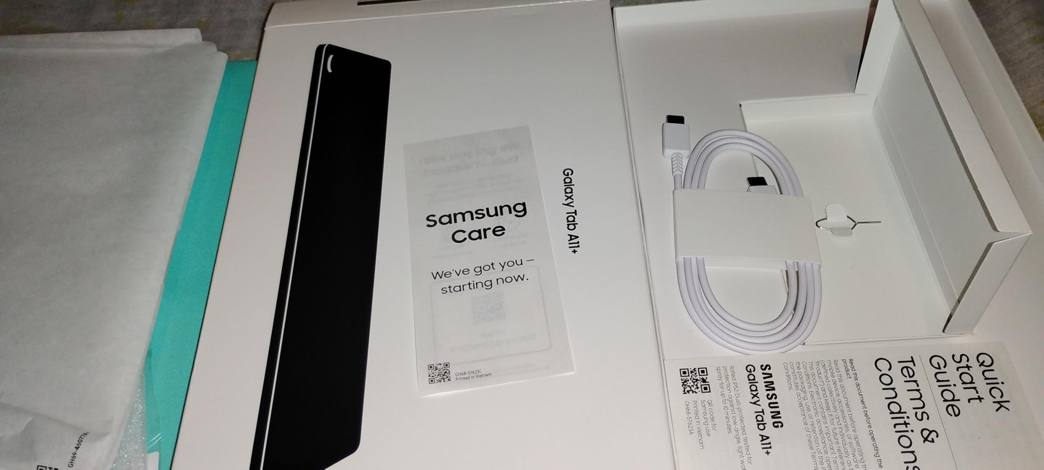 Samsung Galaxy Tab A11+ 6GB RAM, 128GB Storage, Optimized Performance, Long Lasting Battery, Expandable Storage, Large Display, Dolby Atmos Speakers, AI Assist, Slim, Light, 2 Year Warranty, Gray customer photo 2