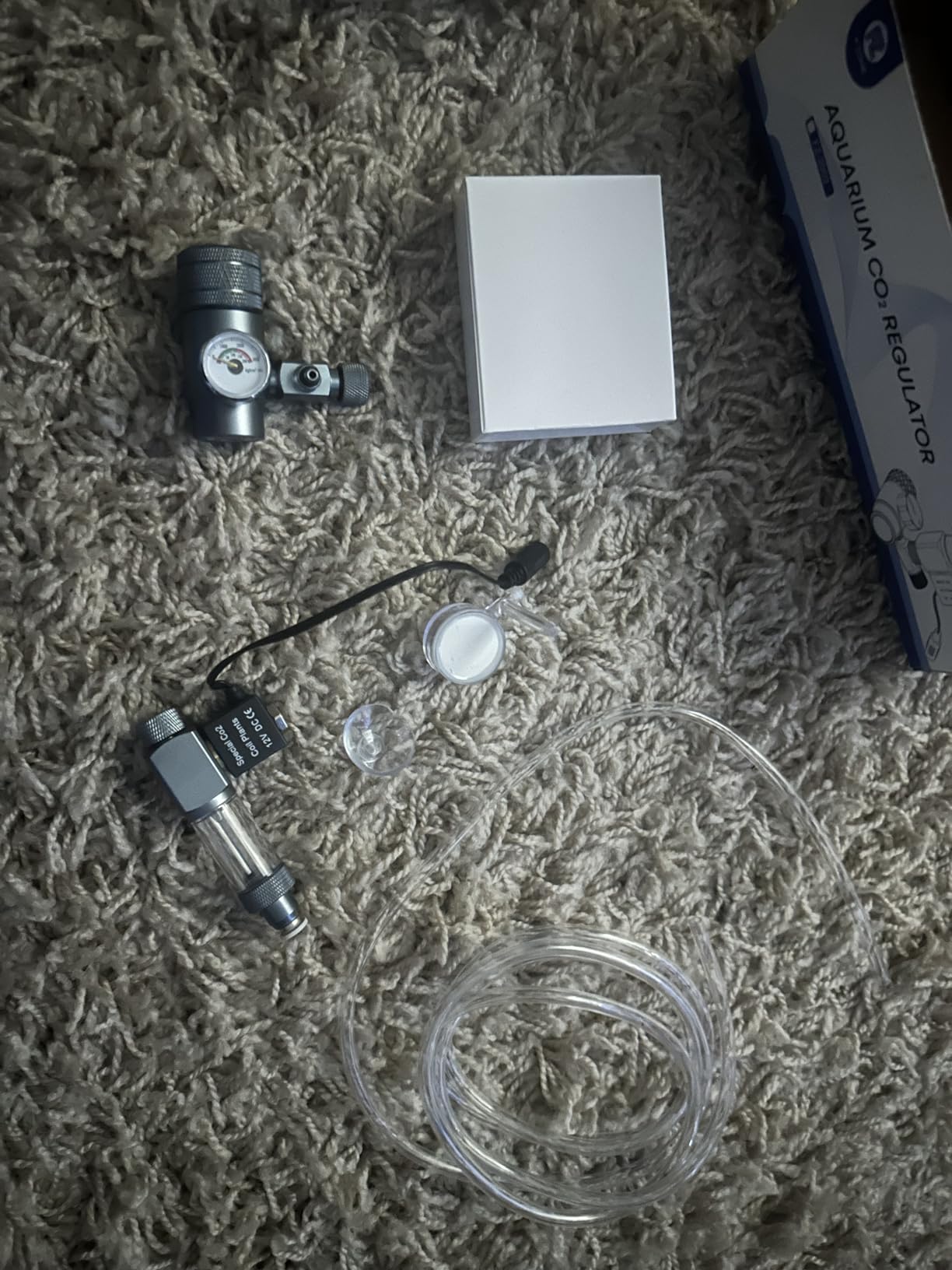 FZONE Aquarium CO₂ Regulator Kit, Compact Aquarium CO₂ System with Diffuser, Upgraded DC Solenoid and Bubble Counter Check Valve, for Establishing CO₂ System in Aquatic Plant Tank customer photo 1