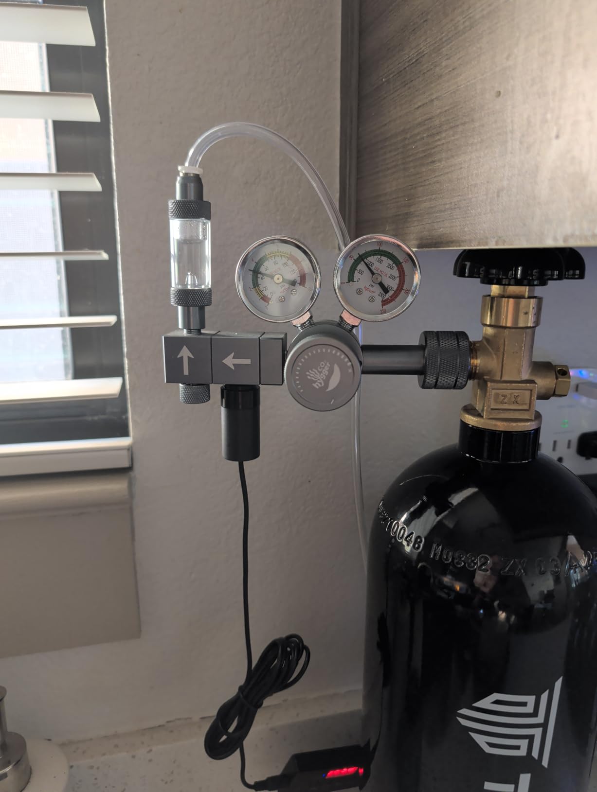 Upgraded Aquarium CO2 Regulator with Motorized Valve, Dual Stage Adjustable Pressure, Expandable for Two Tanks, Includes Timer and Bubble Counters for CO2 Aquarium System customer photo 1