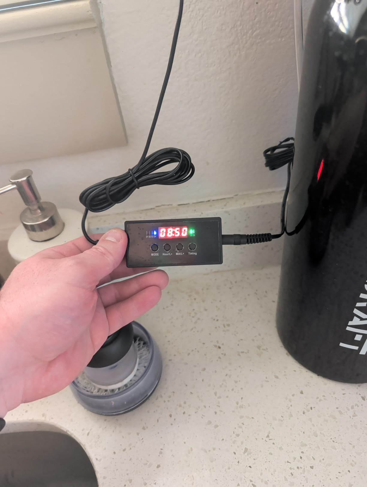 Upgraded Aquarium CO2 Regulator with Motorized Valve, Dual Stage Adjustable Pressure, Expandable for Two Tanks, Includes Timer and Bubble Counters for CO2 Aquarium System customer photo 2