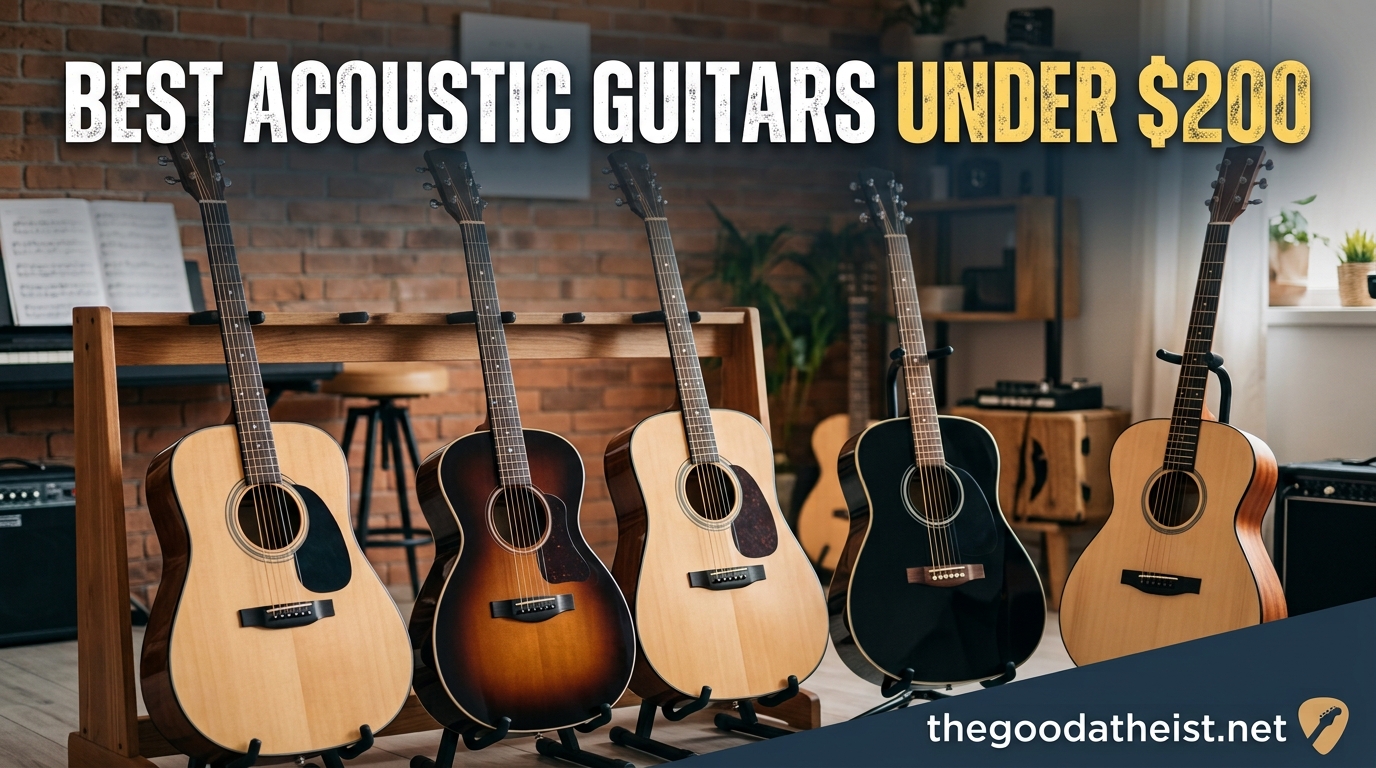 13 Best Acoustic Guitars Under $200 (July 2026) Expert Tested