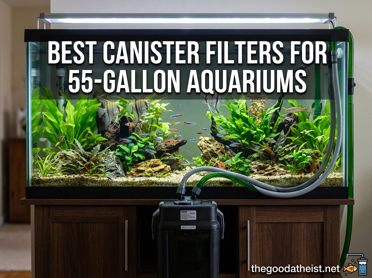 Best Canister Filters for 55-Gallon Aquariums