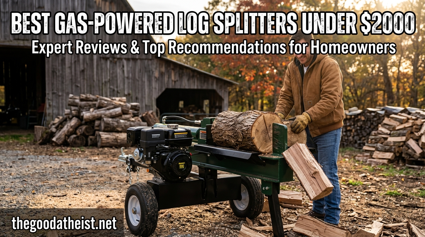 Best Gas-Powered Log Splitters Under $2000
