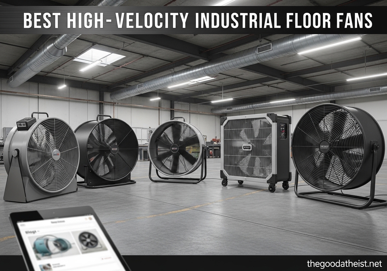 Best High-Velocity Industrial Floor Fans