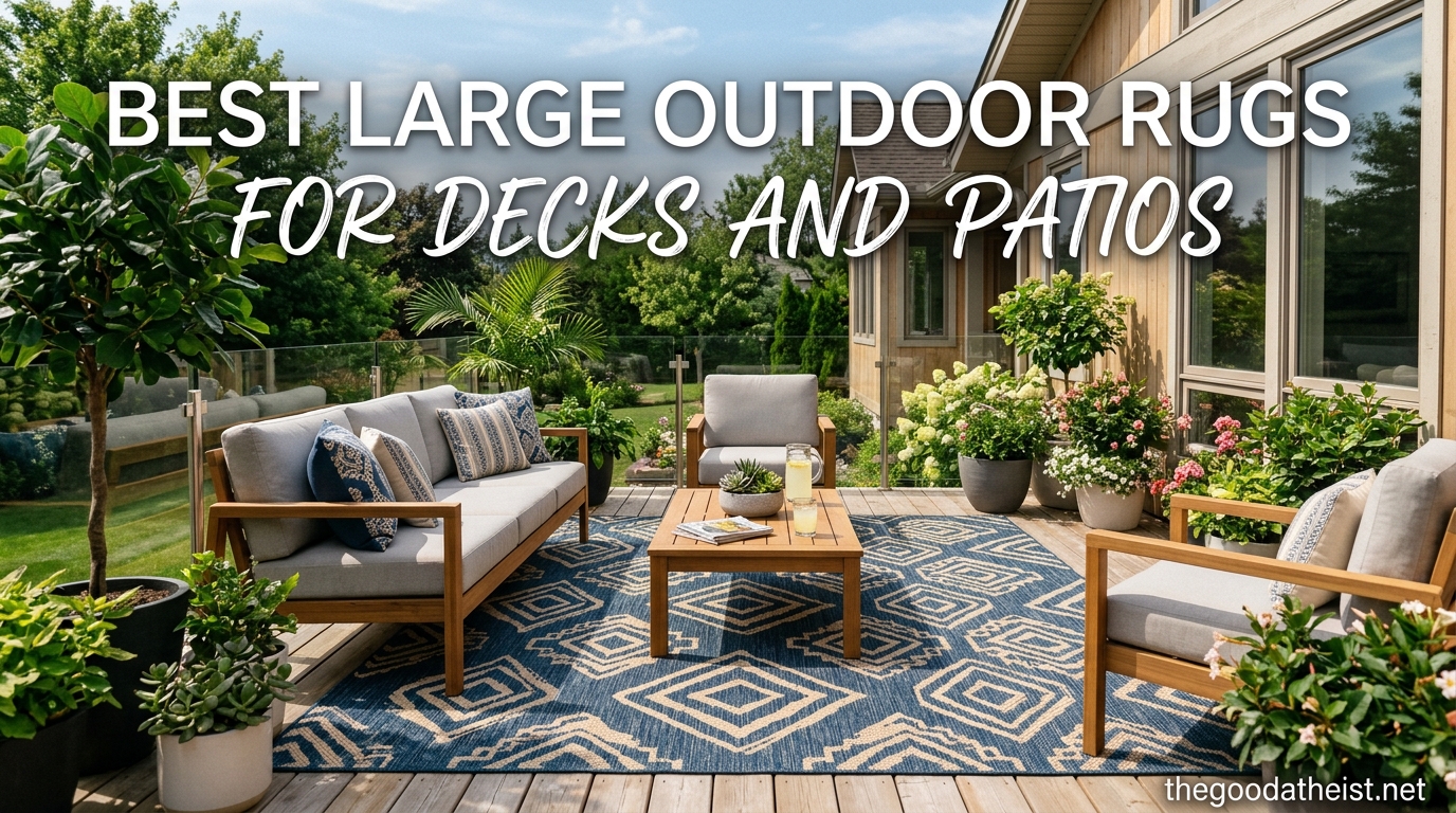Best Large Outdoor Rugs for Decks and Patios