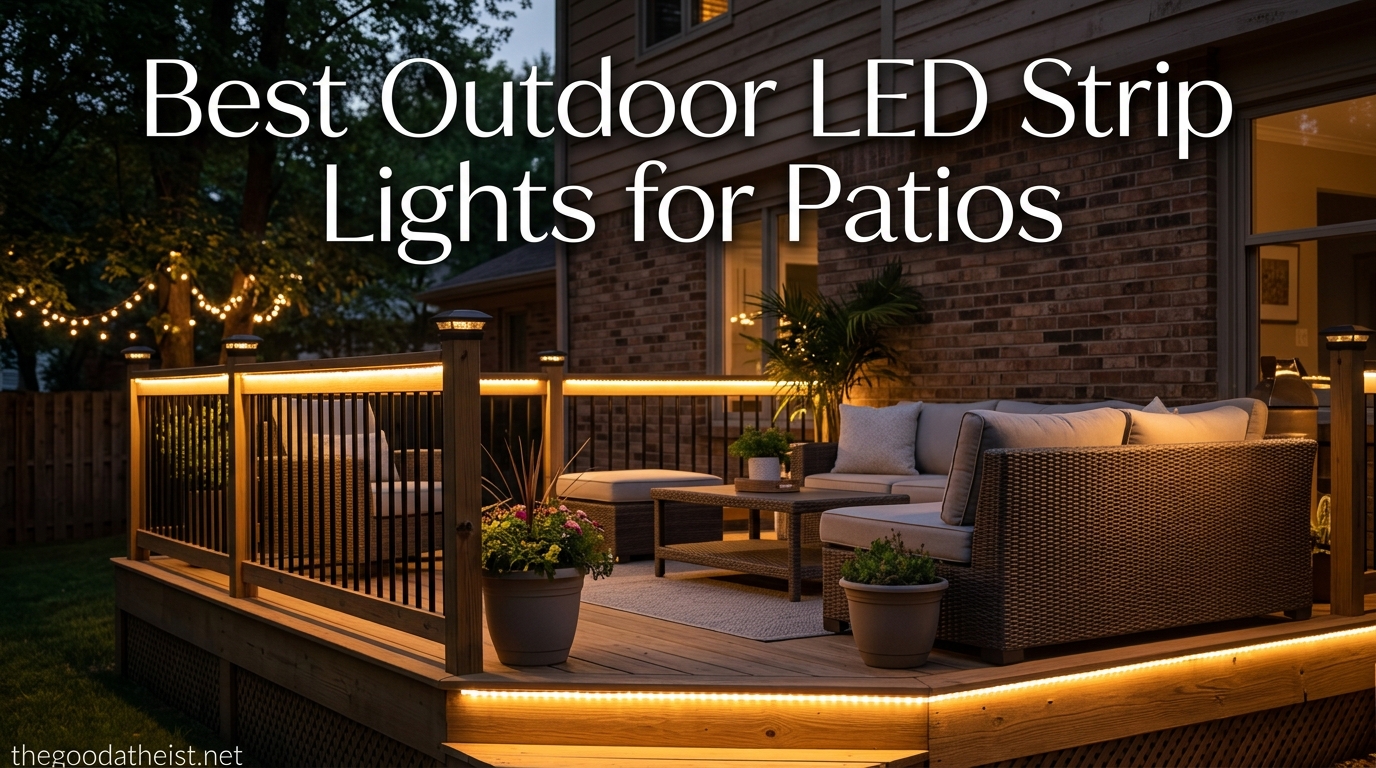 Best Outdoor LED Strip Lights for Patios