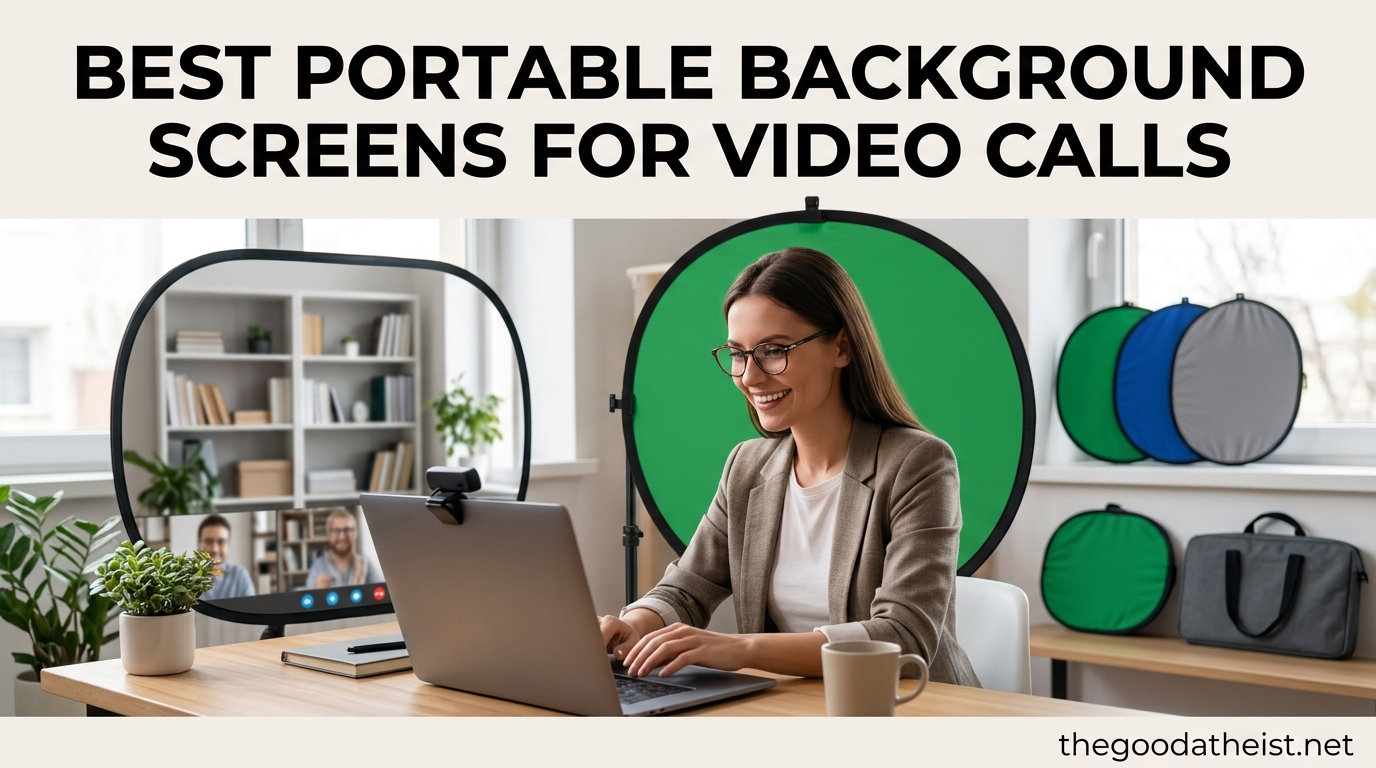 Best Portable Background Screens for Video Calls