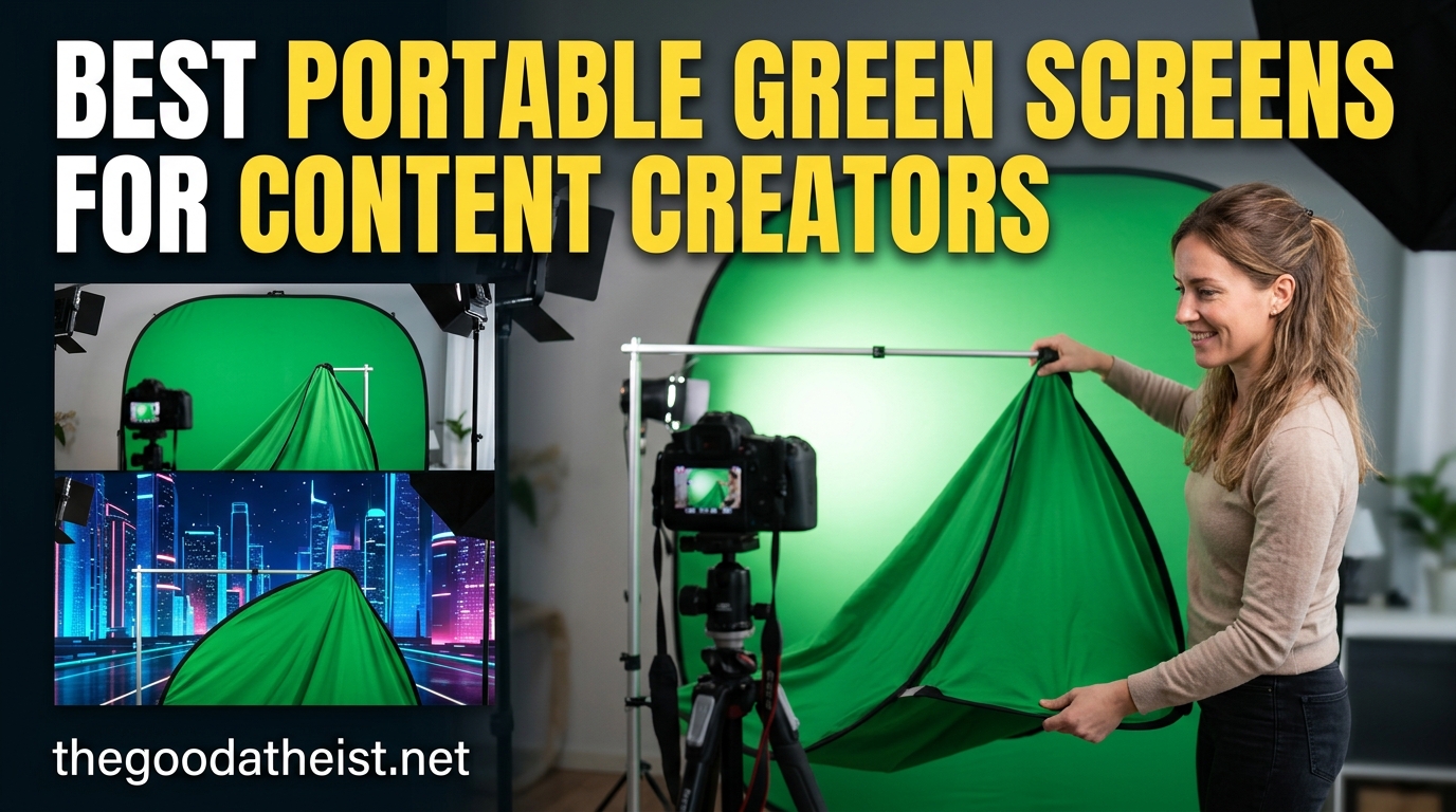 Best Portable Green Screens for Content Creators