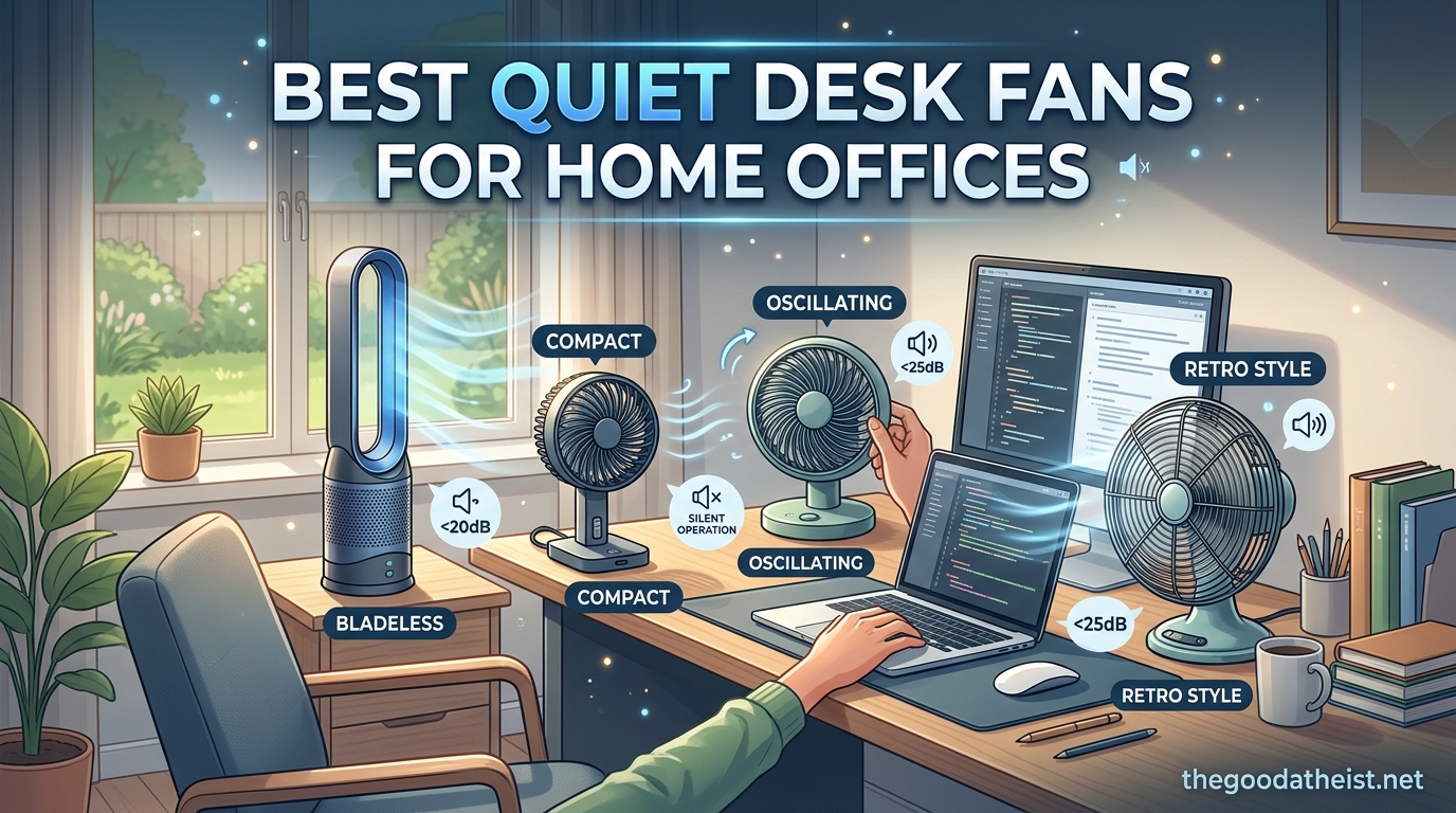 Best Quiet Desk Fans for Home Offices