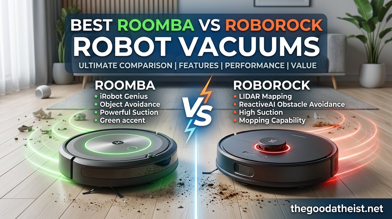 Best Roomba vs Roborock Robot Vacuums