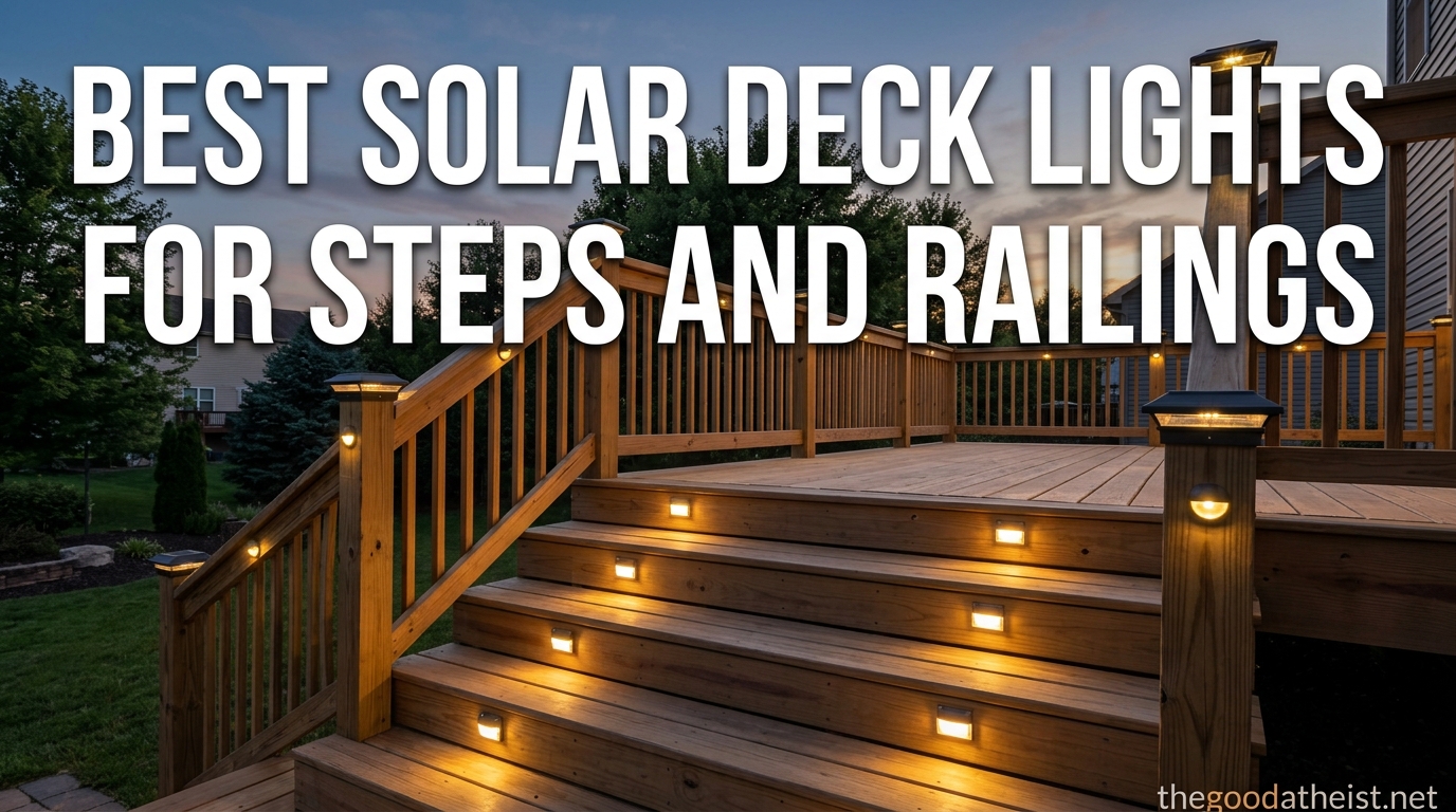 Best Solar Deck Lights for Steps and Railings