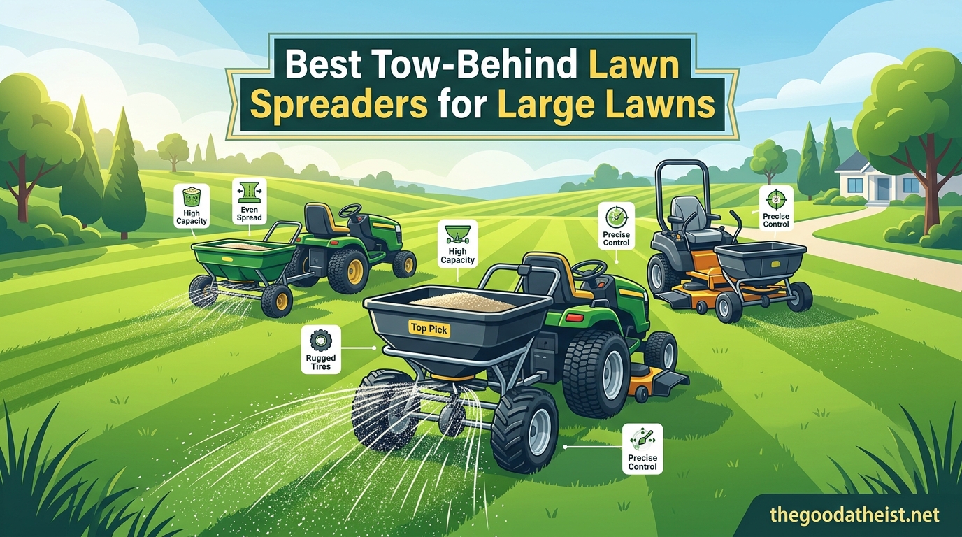 Best Tow-Behind Lawn Spreaders for Large Lawns