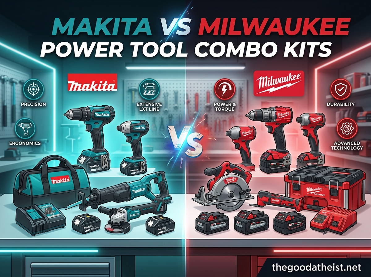 Makita vs Milwaukee Power Tool Combo Kits