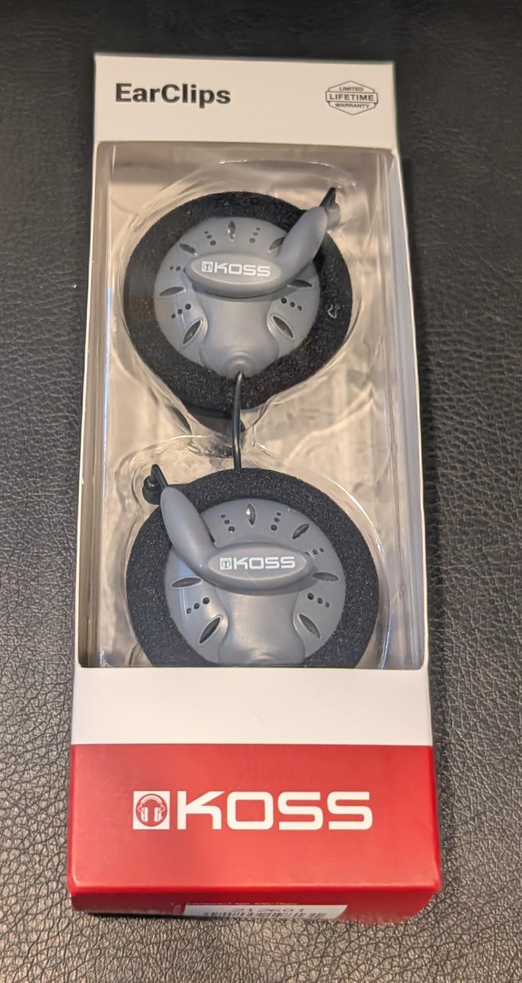 Koss KSC75 Portable On-Ear Clip Headphones, Retro Style, Ultra Lightweight, Silver and Black customer photo 1