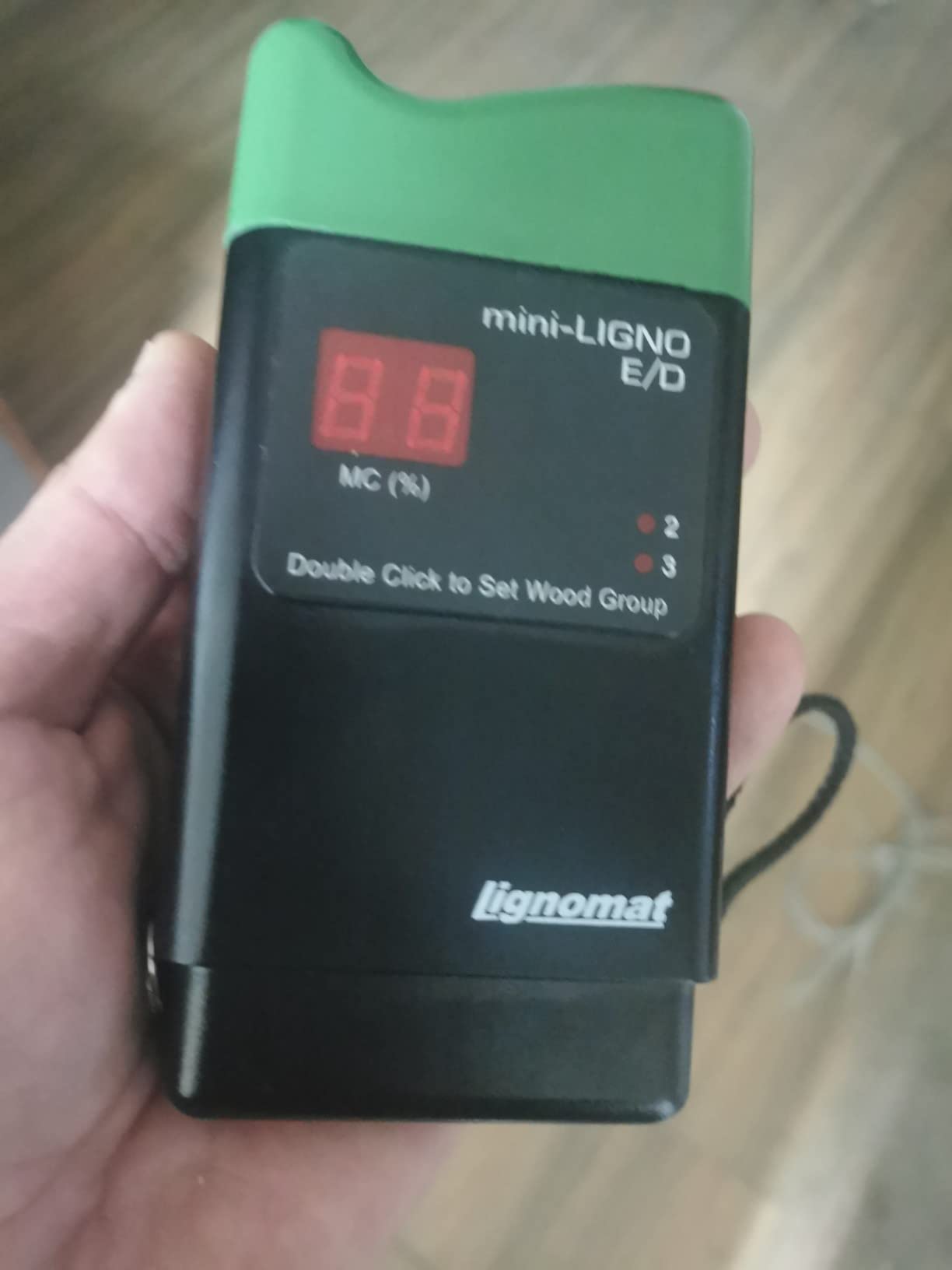 Lignomat Mini-Ligno E/D Pin Moisture Meter - Moisture Detector & Tester for Wood Floors, Woodworking, Building & Home Maintenance - Moist Meter for Wood Walls and Firewood customer photo 1