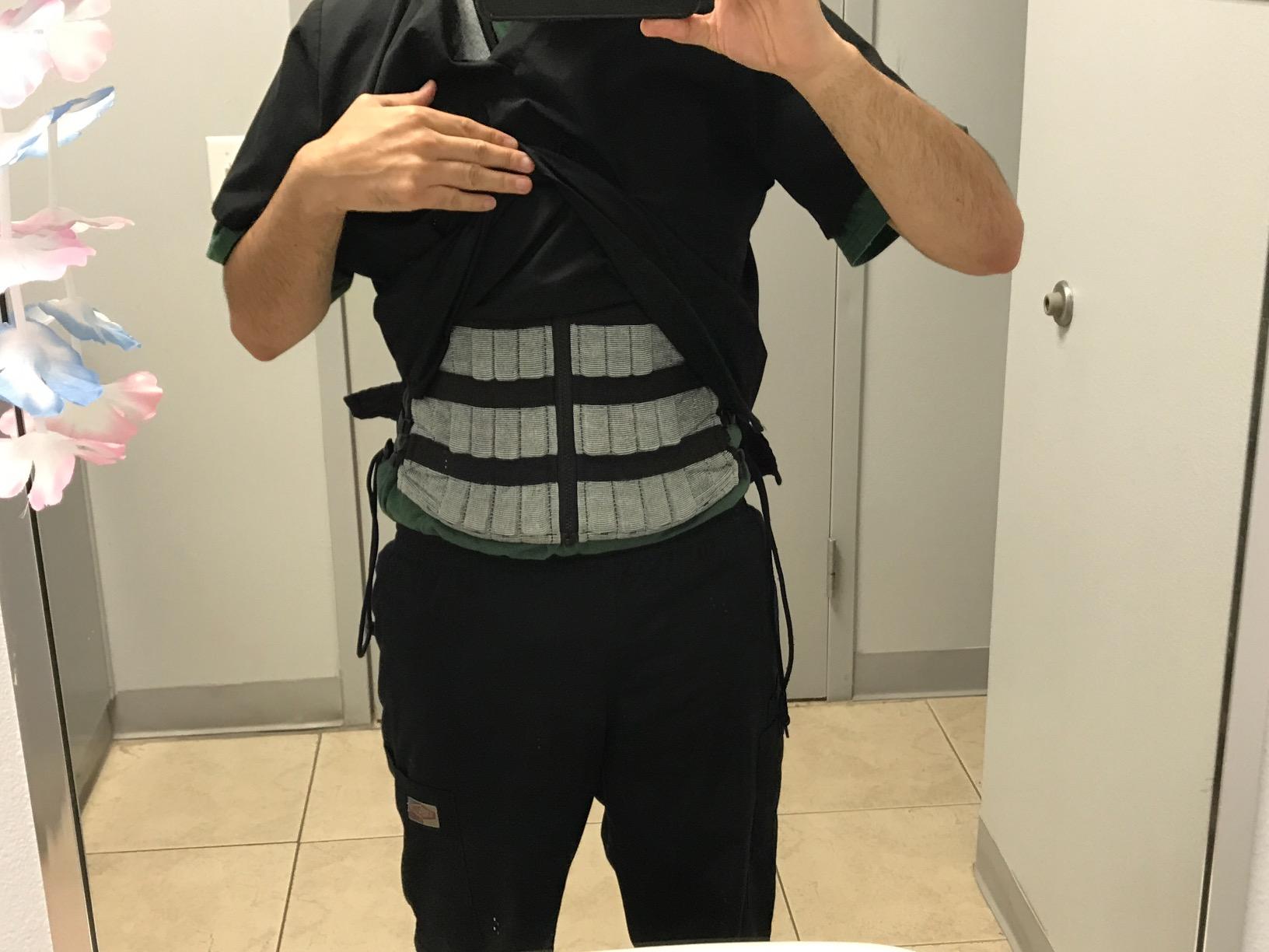Hyper Vest PRO Adjustable Weighted Vest for Men and Women - Running, Walking, HIIT, Bone Density & Osteoporosis Exercise - No-Bounce Steel Micro-Weights, Slim Fit, Up to 40 lbs customer photo 2