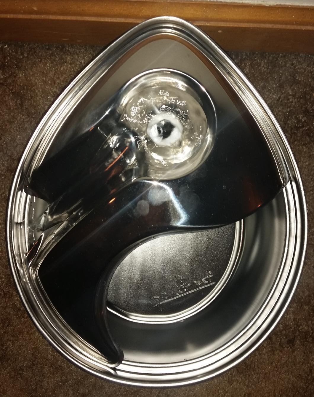 Pioneer Pet Stainless Steel Fountain Raindrop Design, 60oz customer photo 1