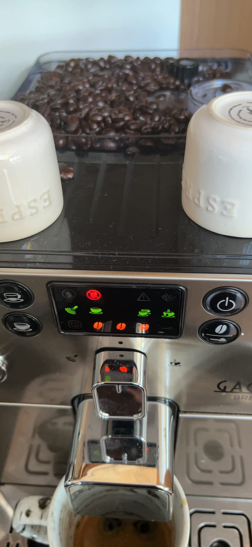 Gaggia Brera Super-Automatic Espresso Machine, Small, Black, 40 fl oz customer photo 2