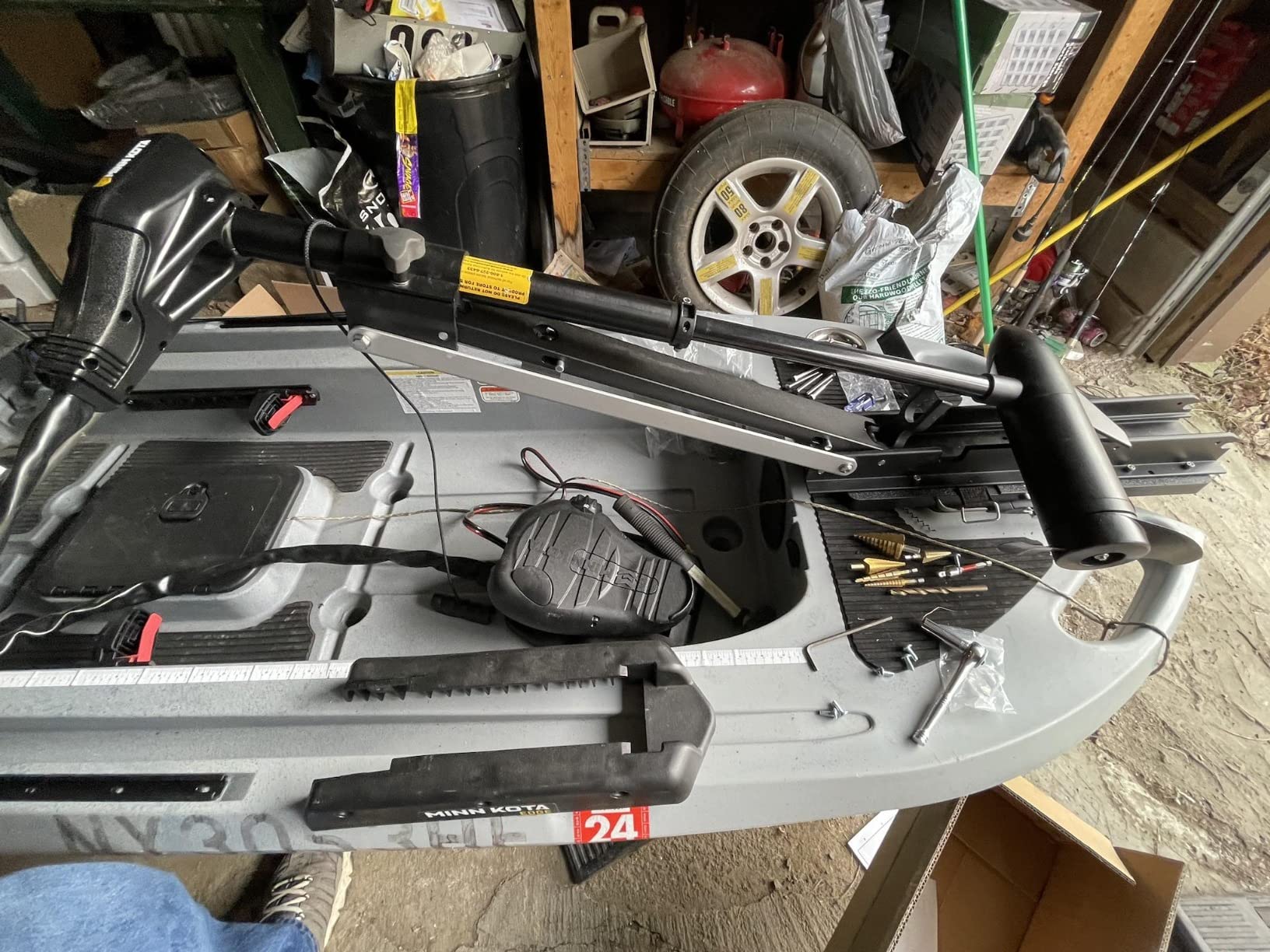Minn Kota Edge Bow-Mount Electric Trolling Motor with Foot Pedal Control - 45 Lb. Thrust, 36 In. Shaft, Freshwater customer photo 2