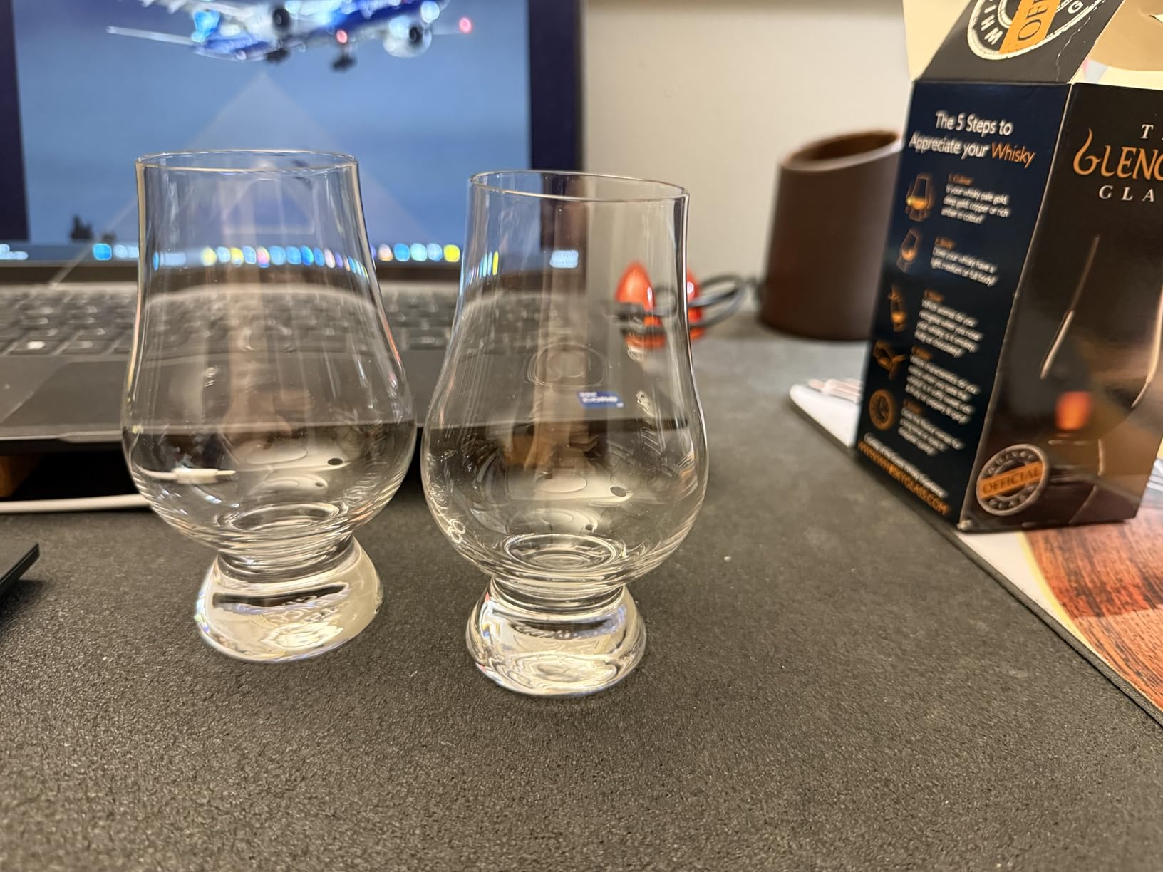 GLENCAIRN Whiskey Glass, Gift Set of 2 in Twin Carton | Glencairn Official Whisky Glass | Twin Pack customer photo 2