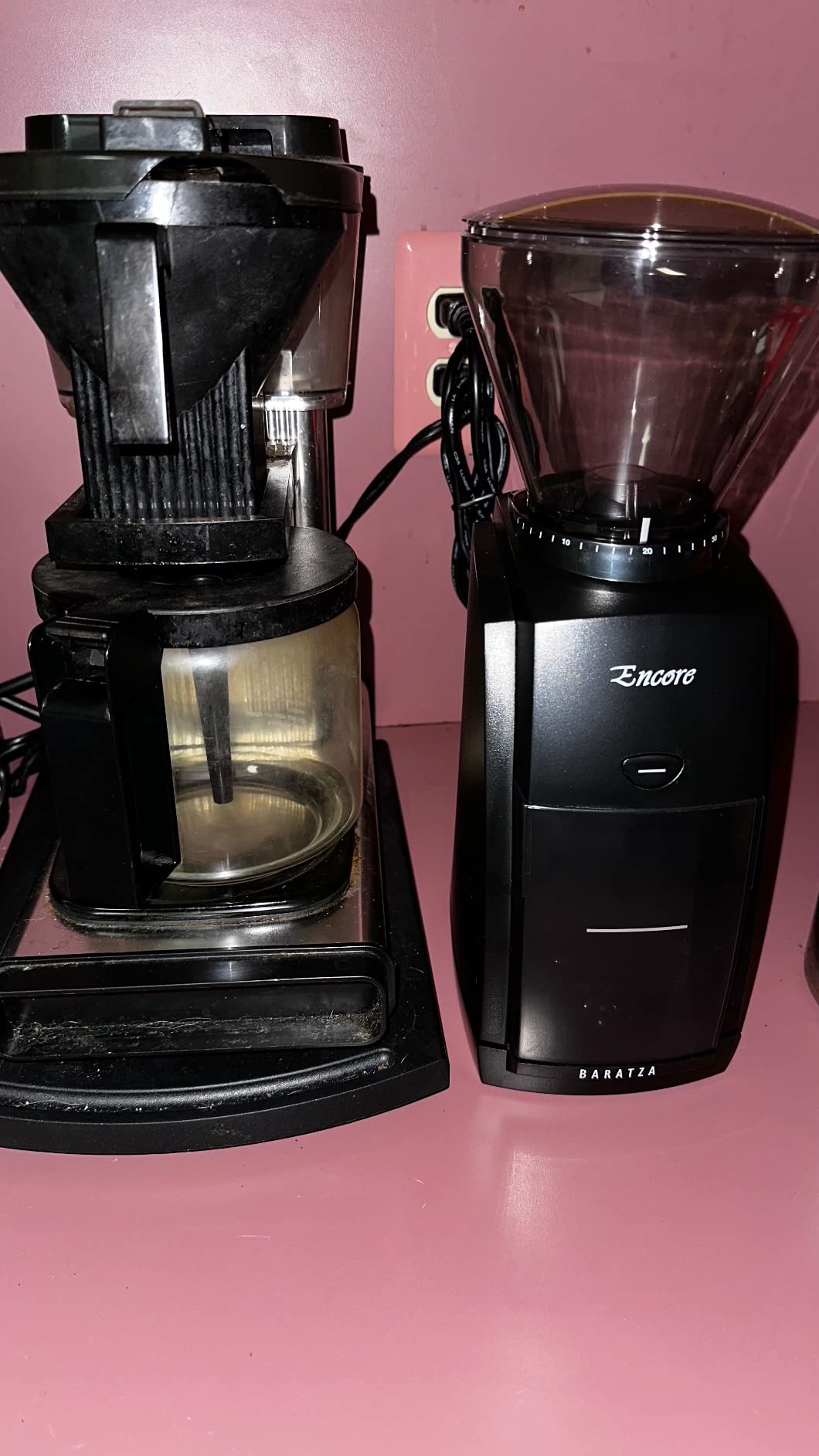 Baratza Encore Coffee Grinder ZCG485BLK, Black | Beginner-friendly grinder with powerful motor and 40mm conical steel burrs for consistent, brew-ready performance customer photo 1