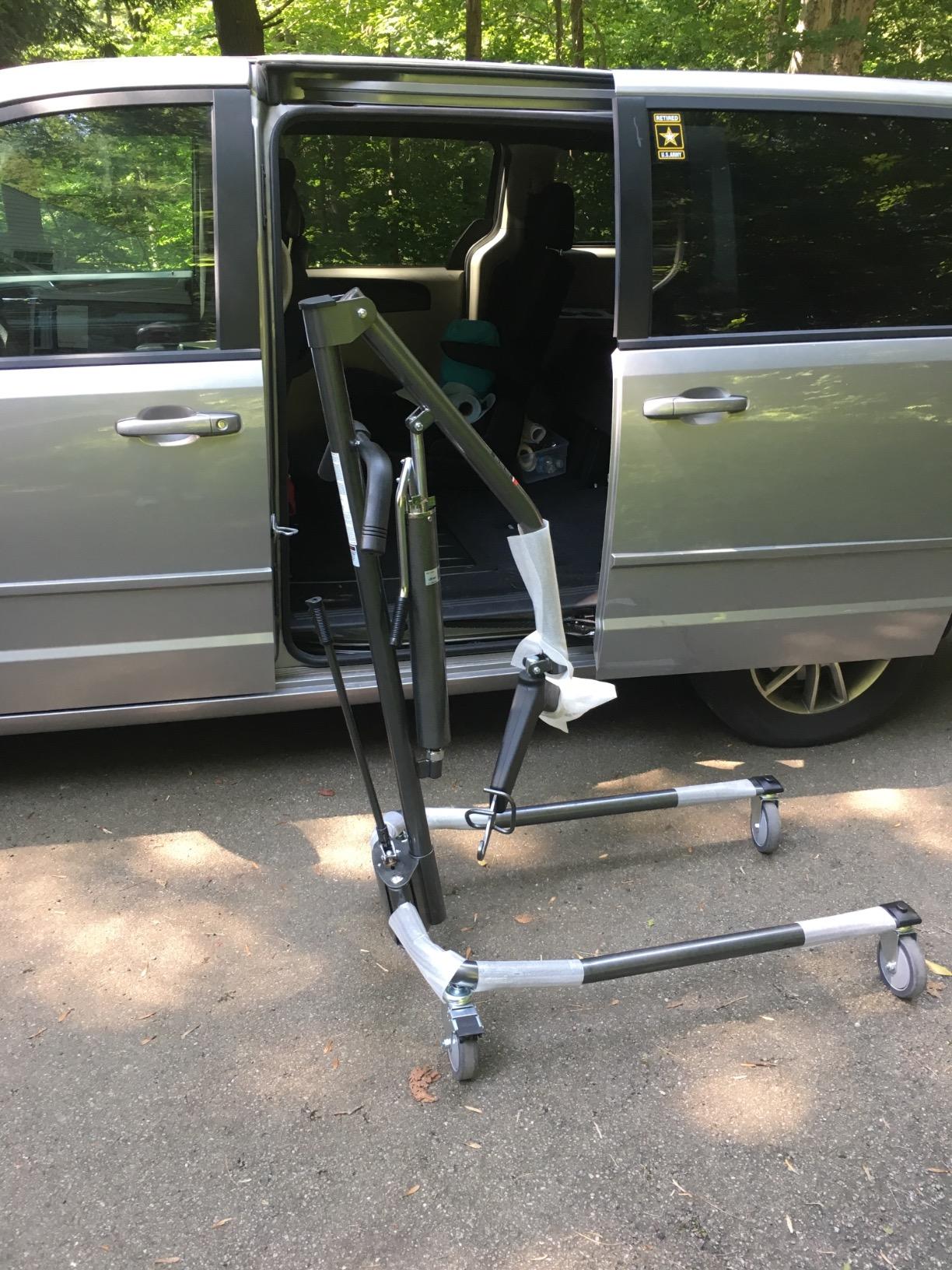 Drive Medical Handicap Hydraulic Lift, Silver Vein, 5 Inch | Hydraulic Lift Offers Durable Silver Vein Finish and Smooth, Reliable Assistance for Home Caregivers customer photo 1