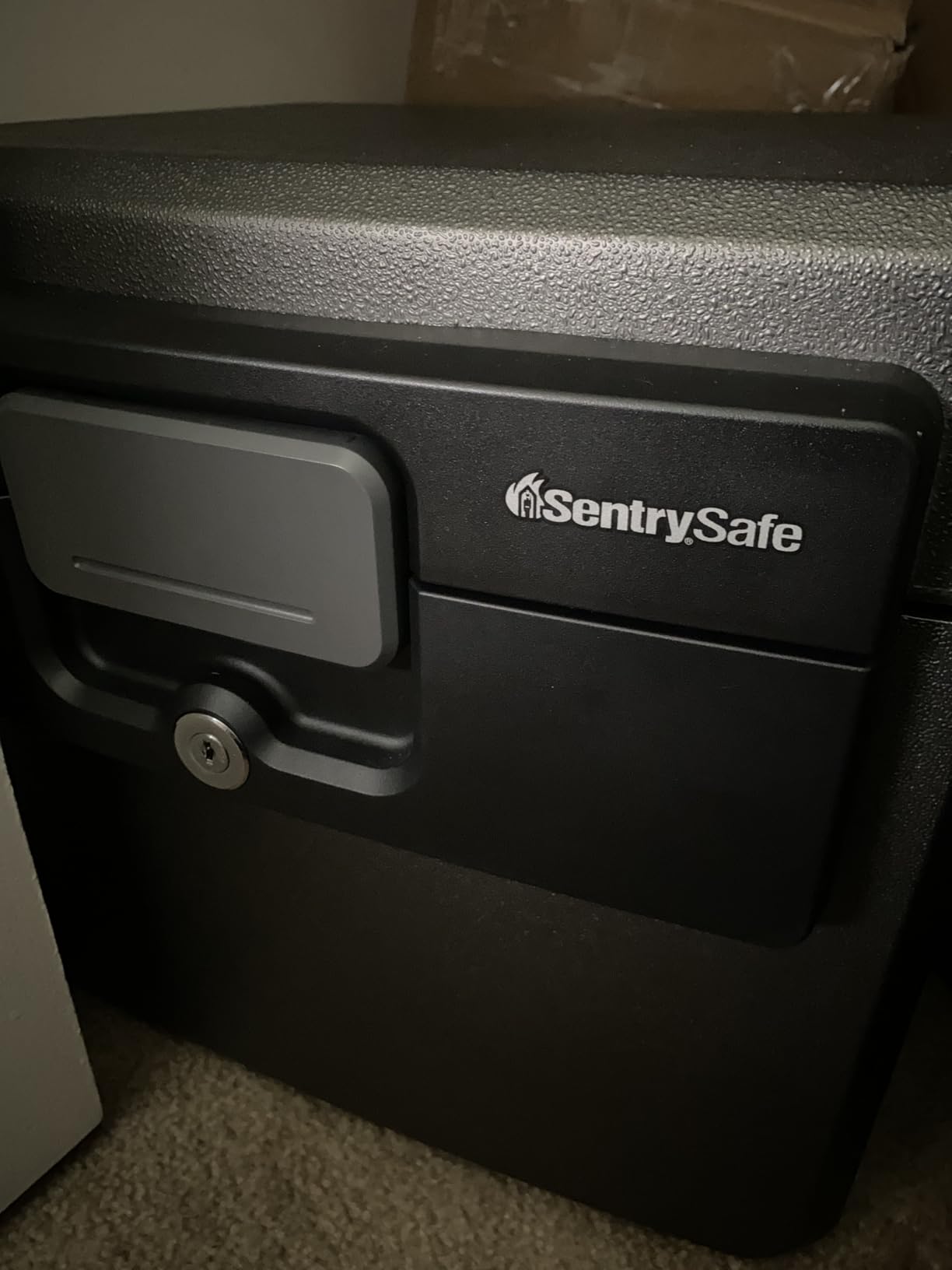 SentrySafe Black Fireproof and Waterproof Safe, File Folder and Document Box with Key Lock, HD4100 customer photo 2