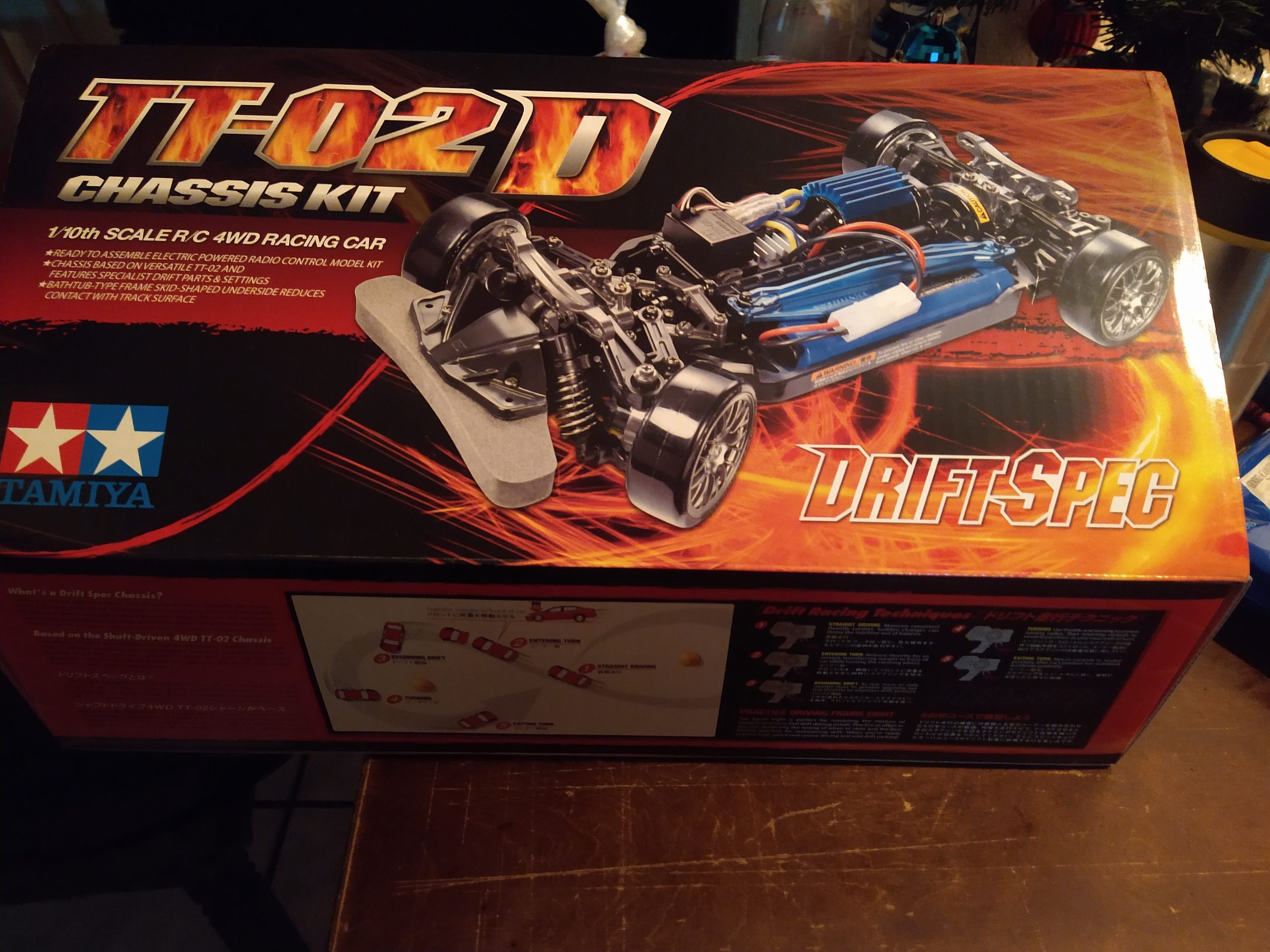 Tamiya 300058584 58584 TT-02D Drift Spec Chassis Brushed 1:10 RC Car Electric Road Model 4W, Blue customer photo 1