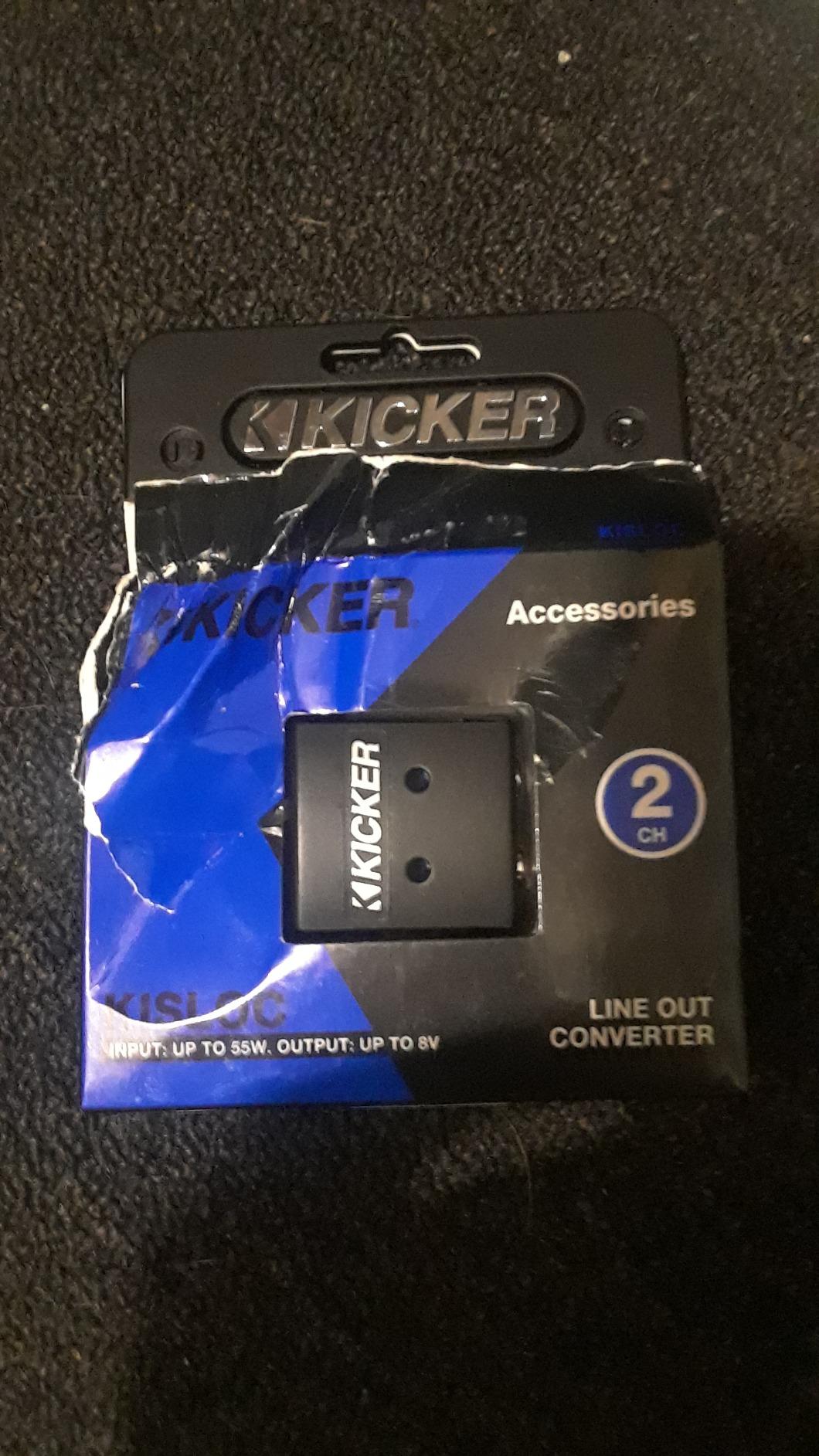 Kicker 46KISLOC K-Series Interconnect, Speaker to RCA W/Line-Out Converter customer photo 2