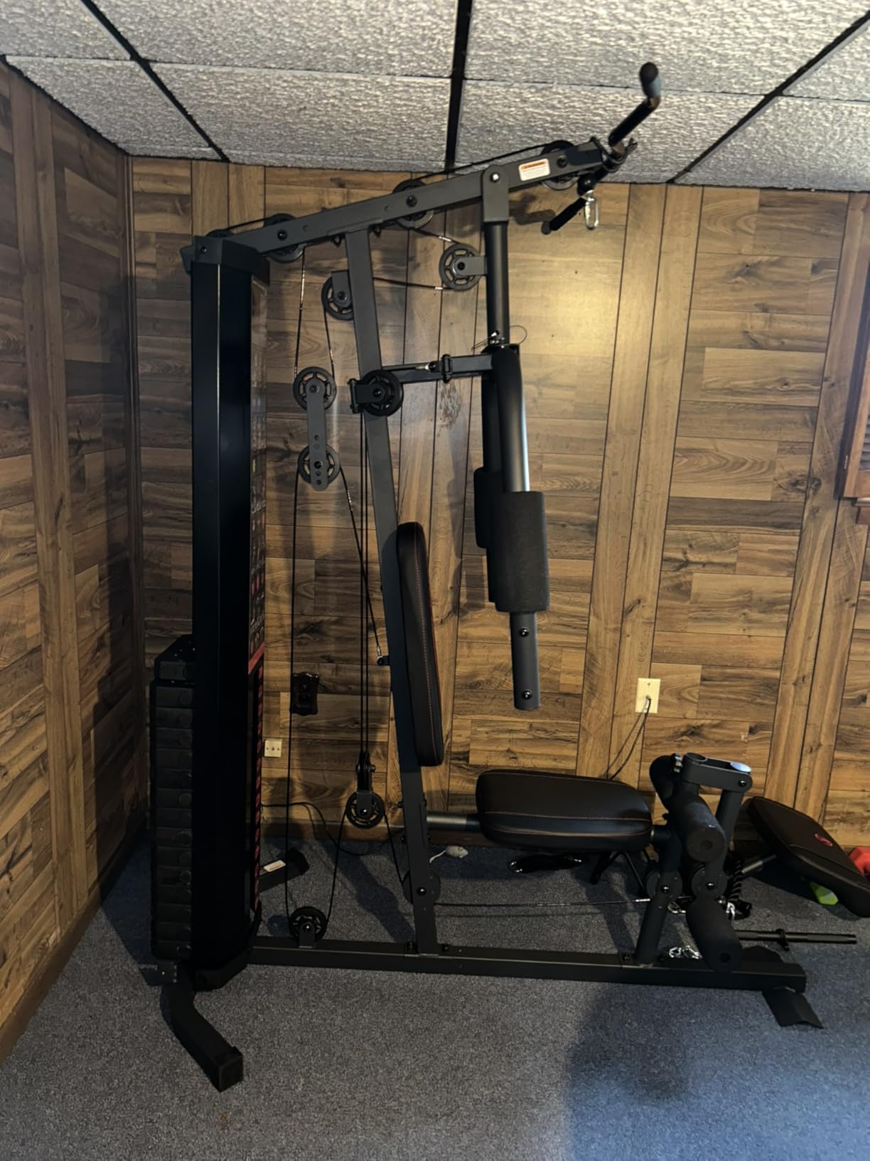 Marcy 150-lb Multifunctional Home Gym Station for Total Body Training MWM-990 customer photo 2