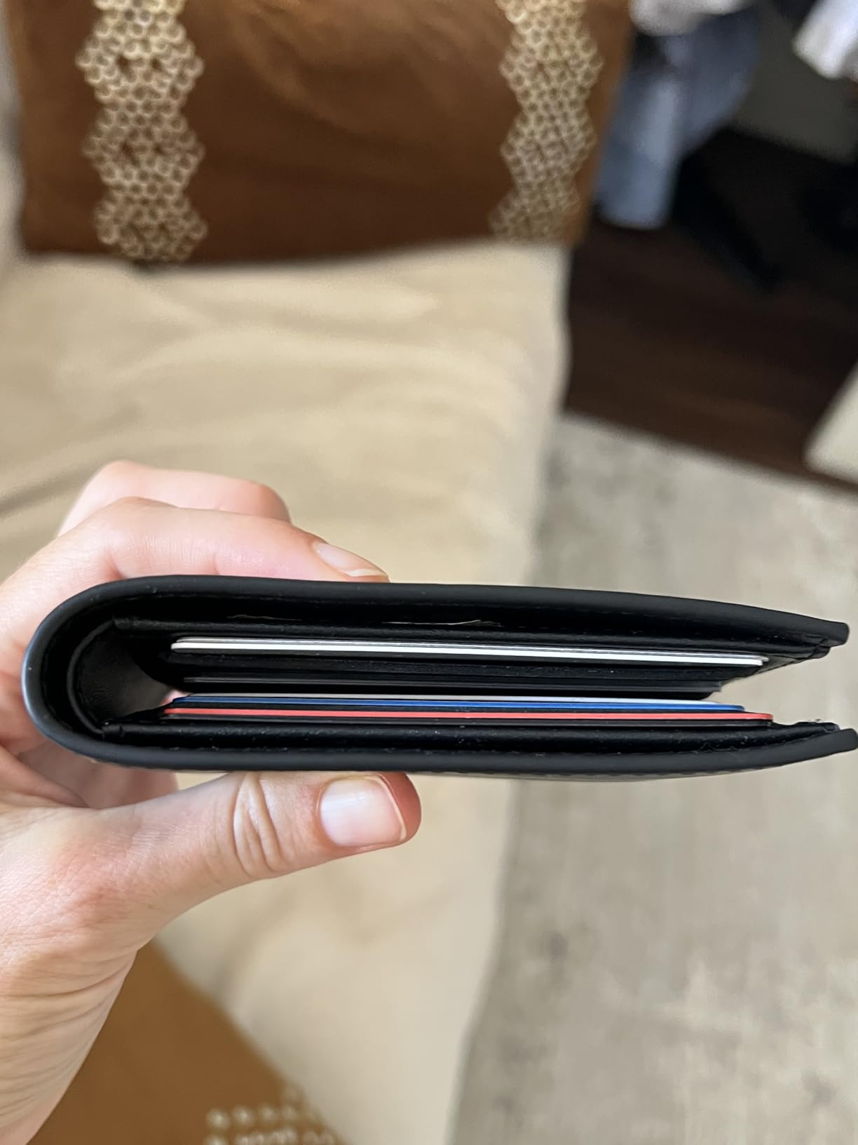 Men's Fitzgerald Small Billfold Wallet customer photo 1