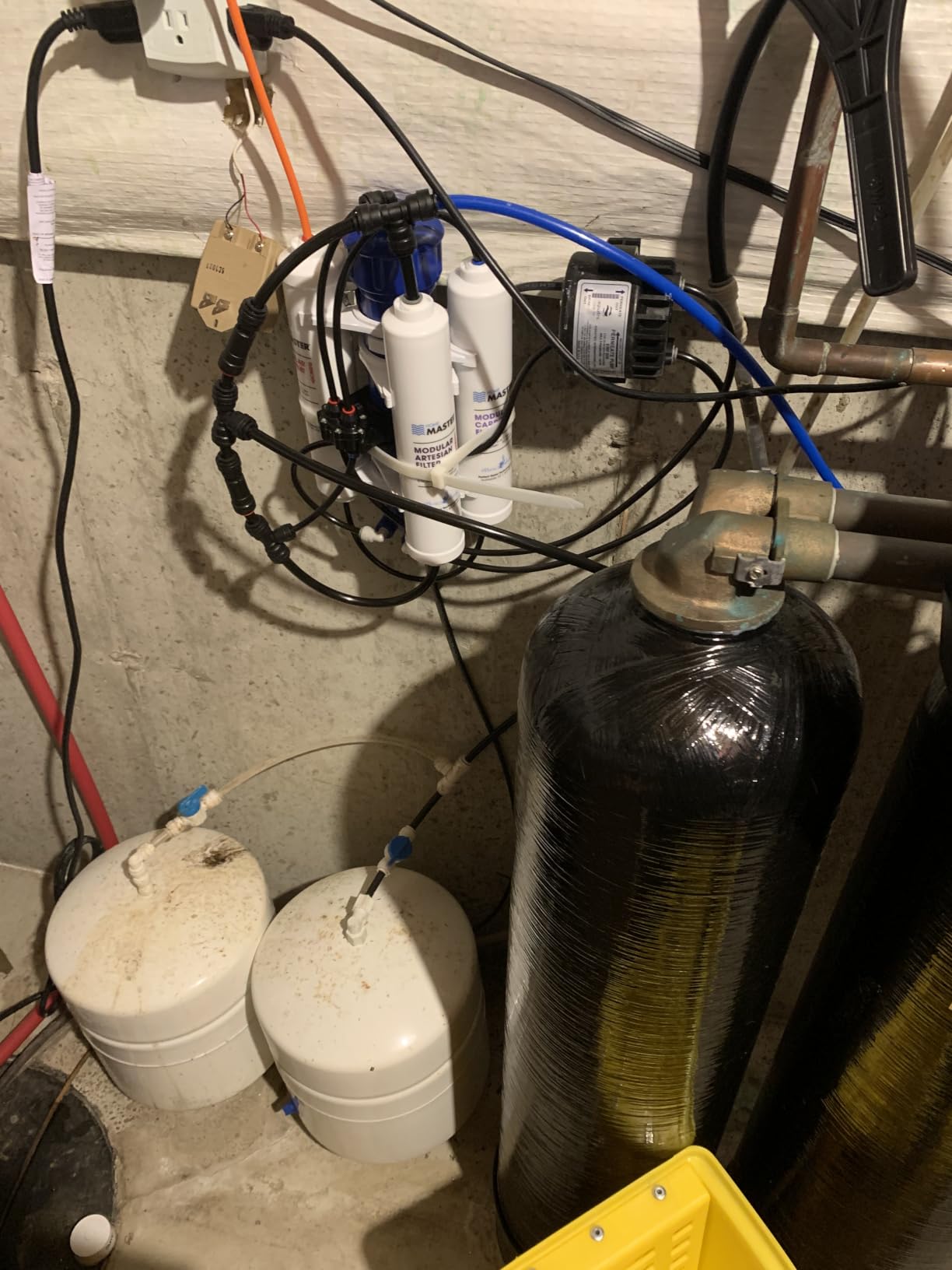 Home Master TMAFC-ERP Artesian Full Contact Reverse Osmosis System, 7-Stages, Patented 2-Pass Alkaline Remineralization, Fast 4.5s Fill Rate, 1:1 Waste Ratio, 5-Yr Limited Parts customer photo 1