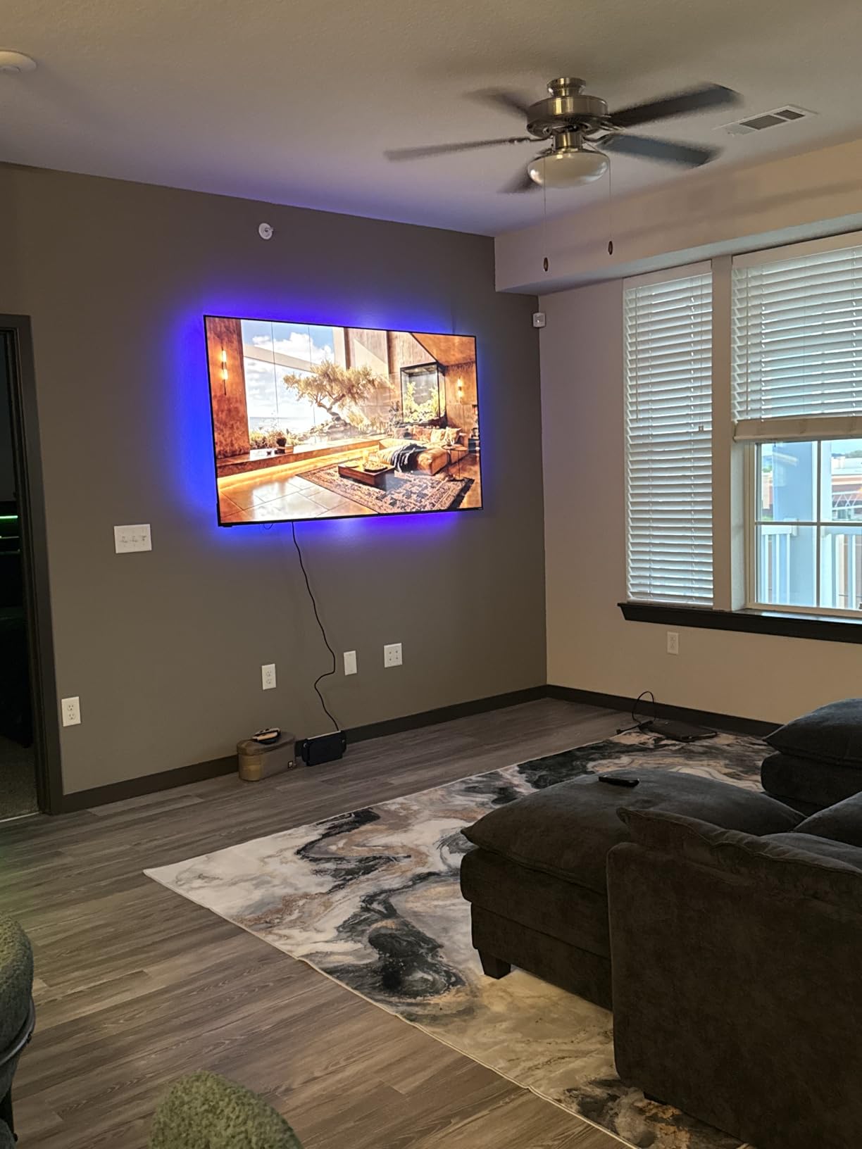 Mounting Dream TV Wall Mount for Most 37-90 Inch TVs, Universal Tilt TV Mount Fit 16/18/24 Stud, Loading Capacity 132lbs, Max VESA 600x400mm, Low Profile customer photo 1