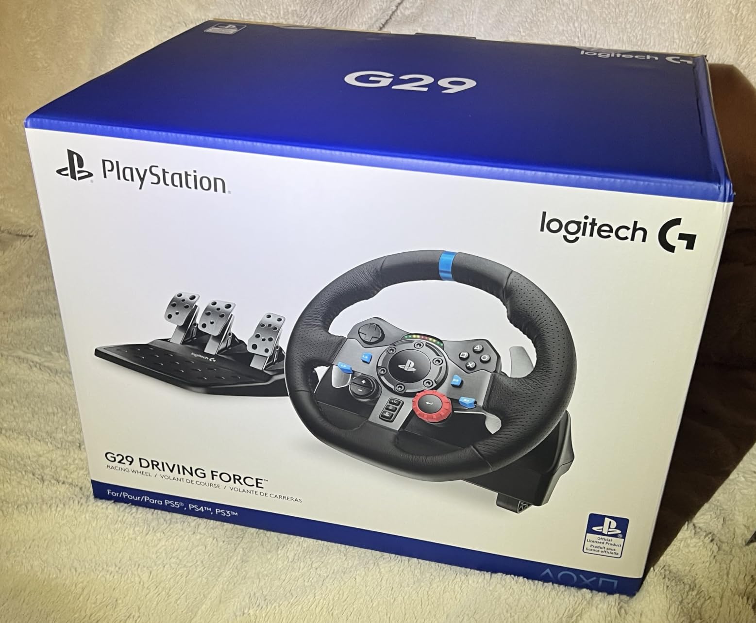 Logitech G29 Driving Force Racing Wheel and Floor Pedals customer photo 2