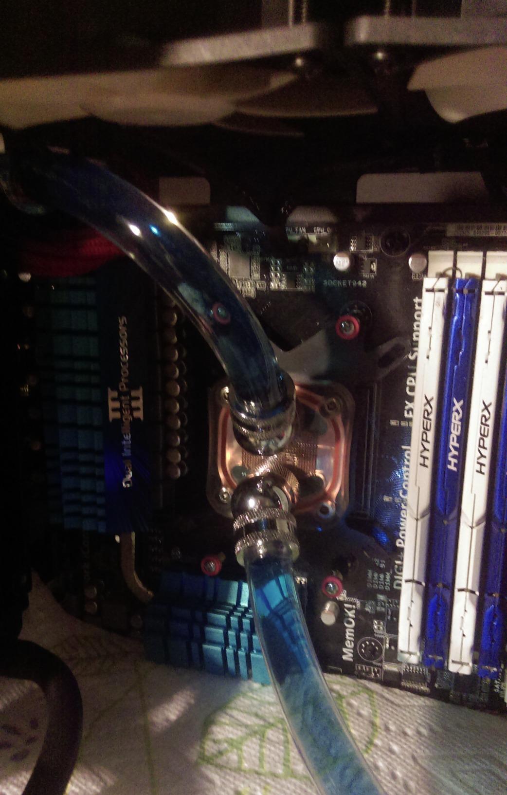 CPU Water Cooling Block Waterblock 50mm Copper Base Cool Inner Channel customer photo 2