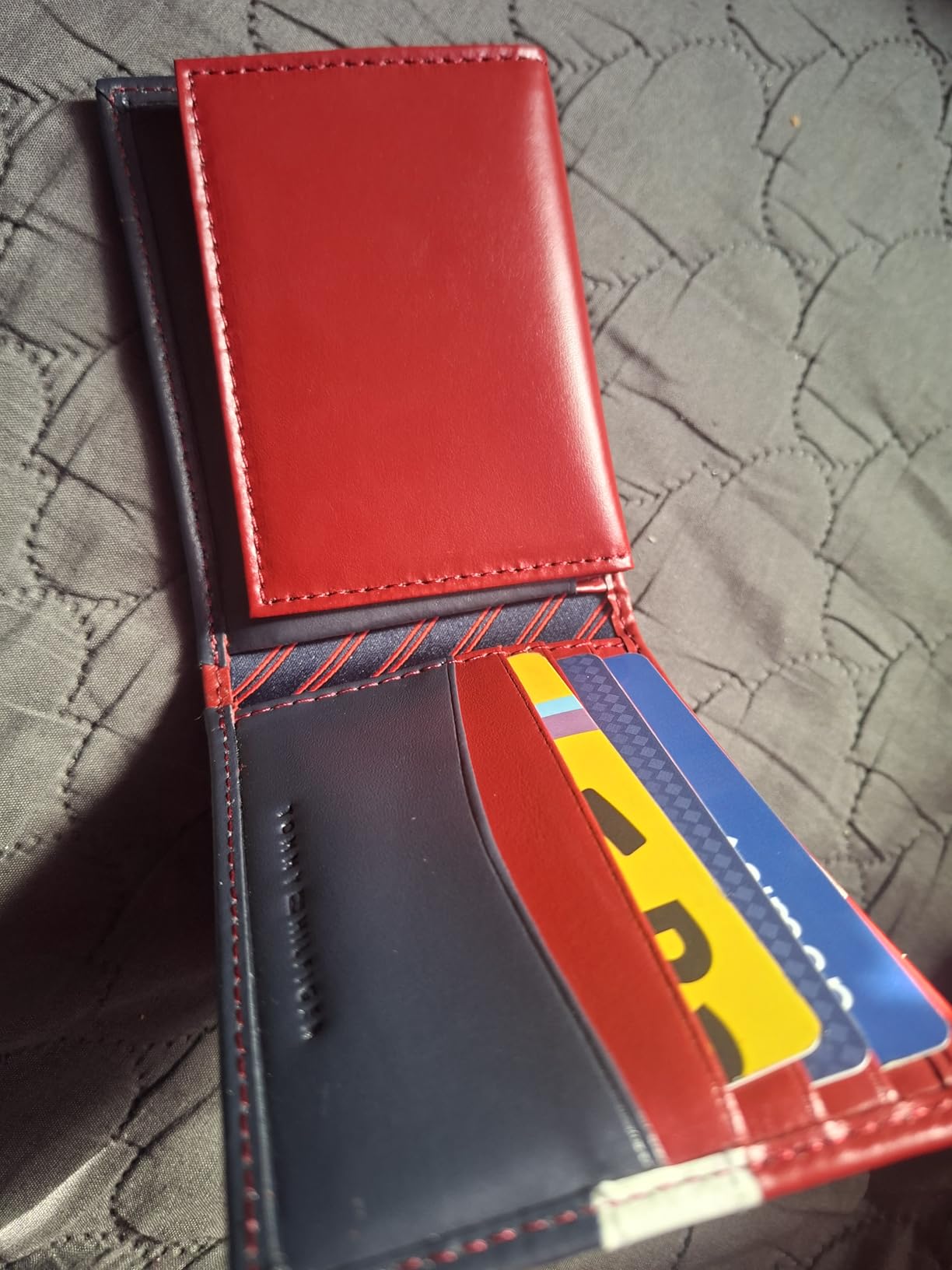 Tommy Hilfiger Men's Leather Orson RFID Bifold Wallet with Removable Passcase customer photo 2