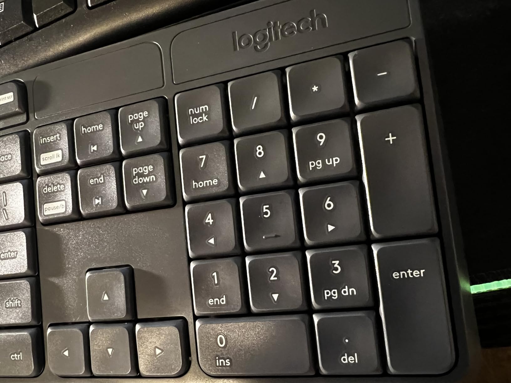 Logitech MK235 Full Size Wireless Keyboard and Mouse Combo | Spill-resistant full size keyboard, compact ambidextrous M170 mouse, connect via included USB-A receiver, Windows/Chrome customer photo 1