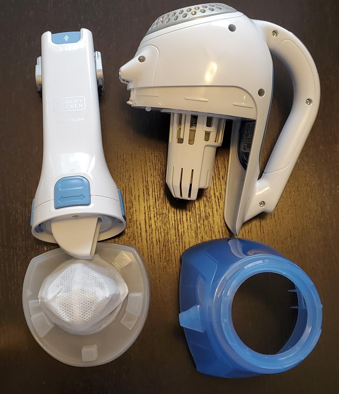 BLACK+DECKER dustbuster Handheld Vacuum, Cordless Car Vacuum Portable 12V, with Rotating and Extendable Nozzle (HHVI320JR02) customer photo 2