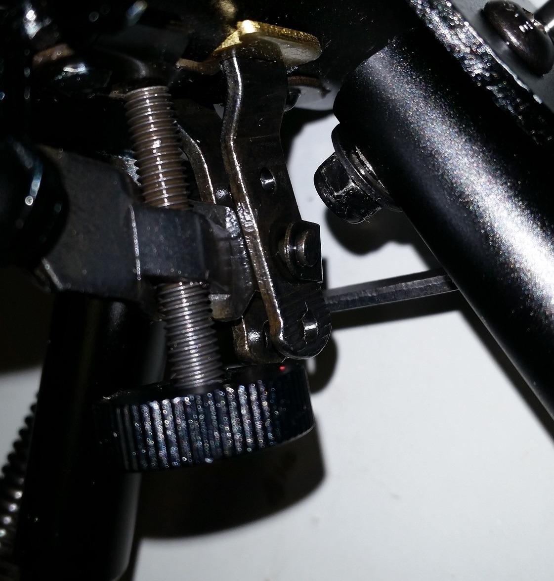 CVLIFE 6-9 Inches Picatinny Bipod Adjustable Spring Return with Picatinny Adapter customer photo 1