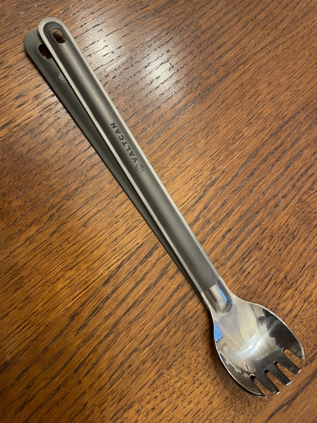 TOAKS Titanium Long Handle Spork with Polished Bowl customer photo 2