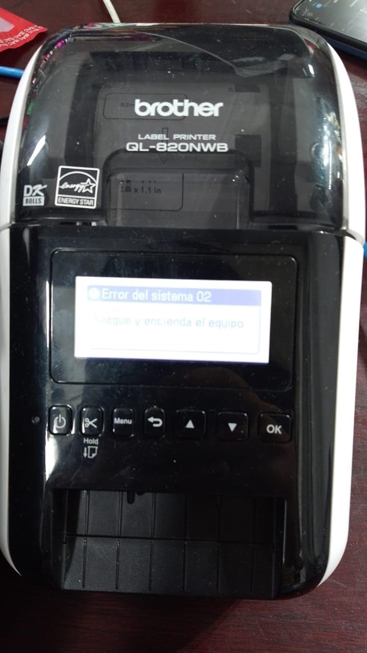 Brother QL-820NWB Professional, Ultra Flexible Monochrome Label Printer with Multiple Connectivity options | Includes software, USB cable, AC adapter and starter rolls for shipping, organization and office customer photo 1