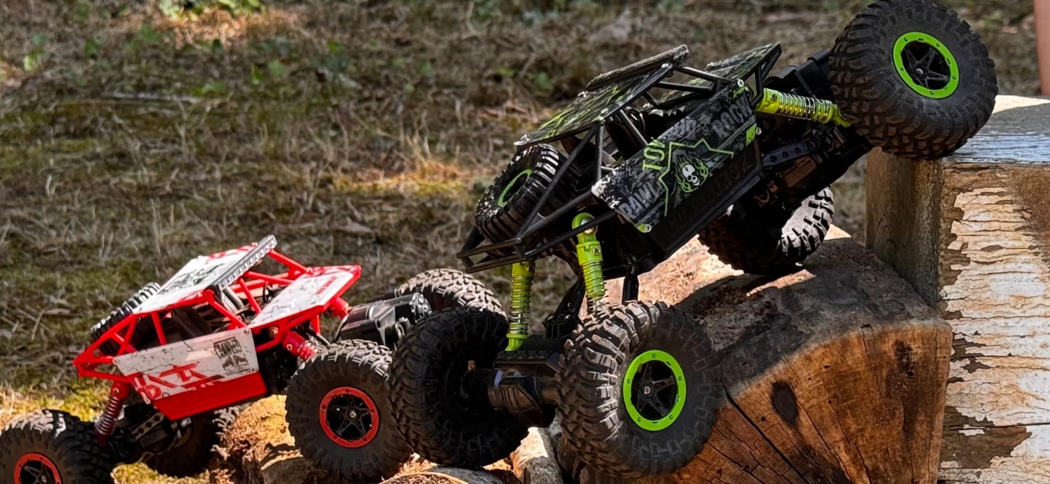 Cheerwing 1:18 Rock Crawler 2.4Ghz Remote Control Car 4WD Off Road RC Monster Truck 2 Battery (Blue) customer photo 2